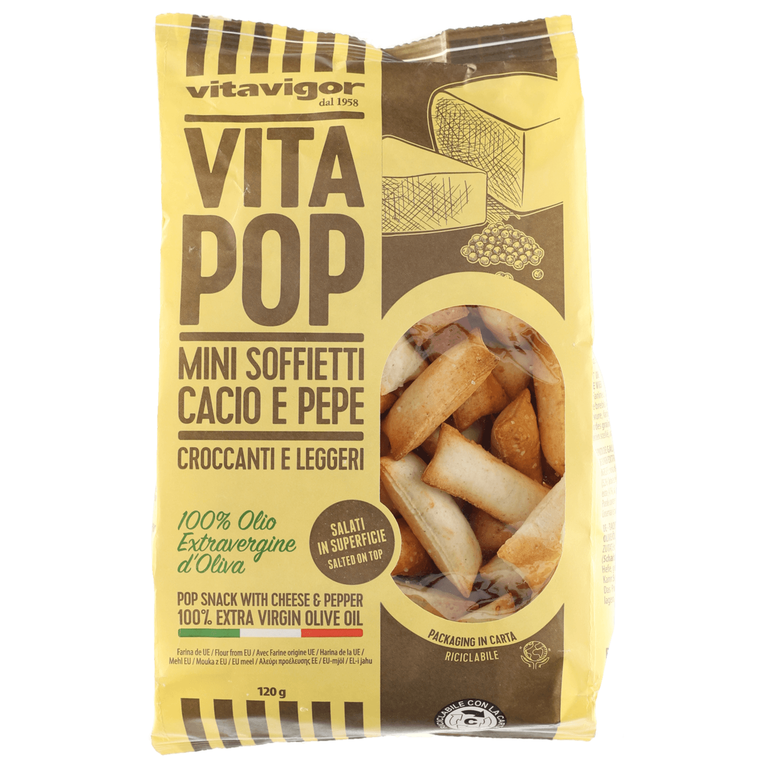 Vitavigor Vita pop kaas & peper