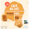 1 De Beste Koffiecups café au lait sterkte 4