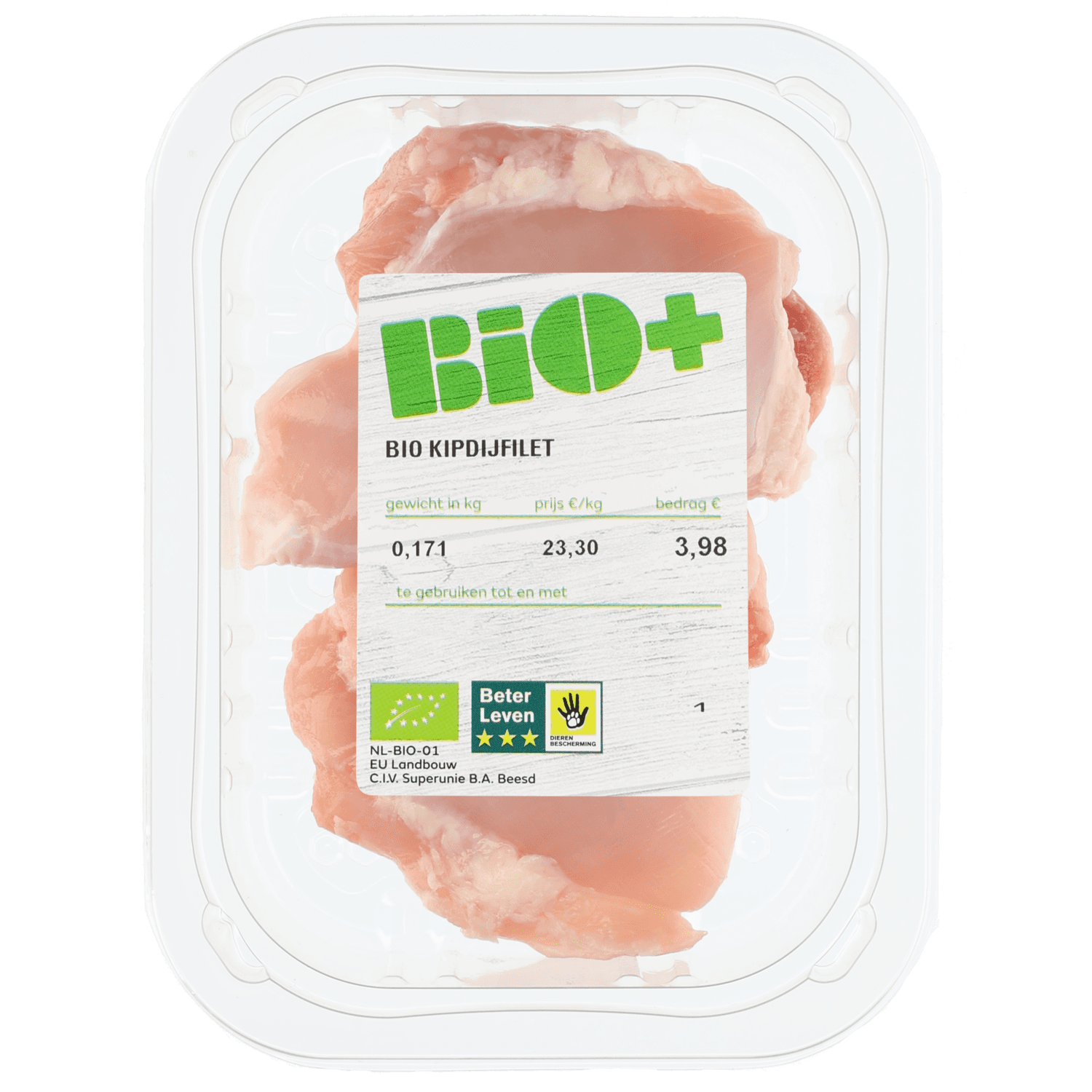 Bio+ Kipdijfilet