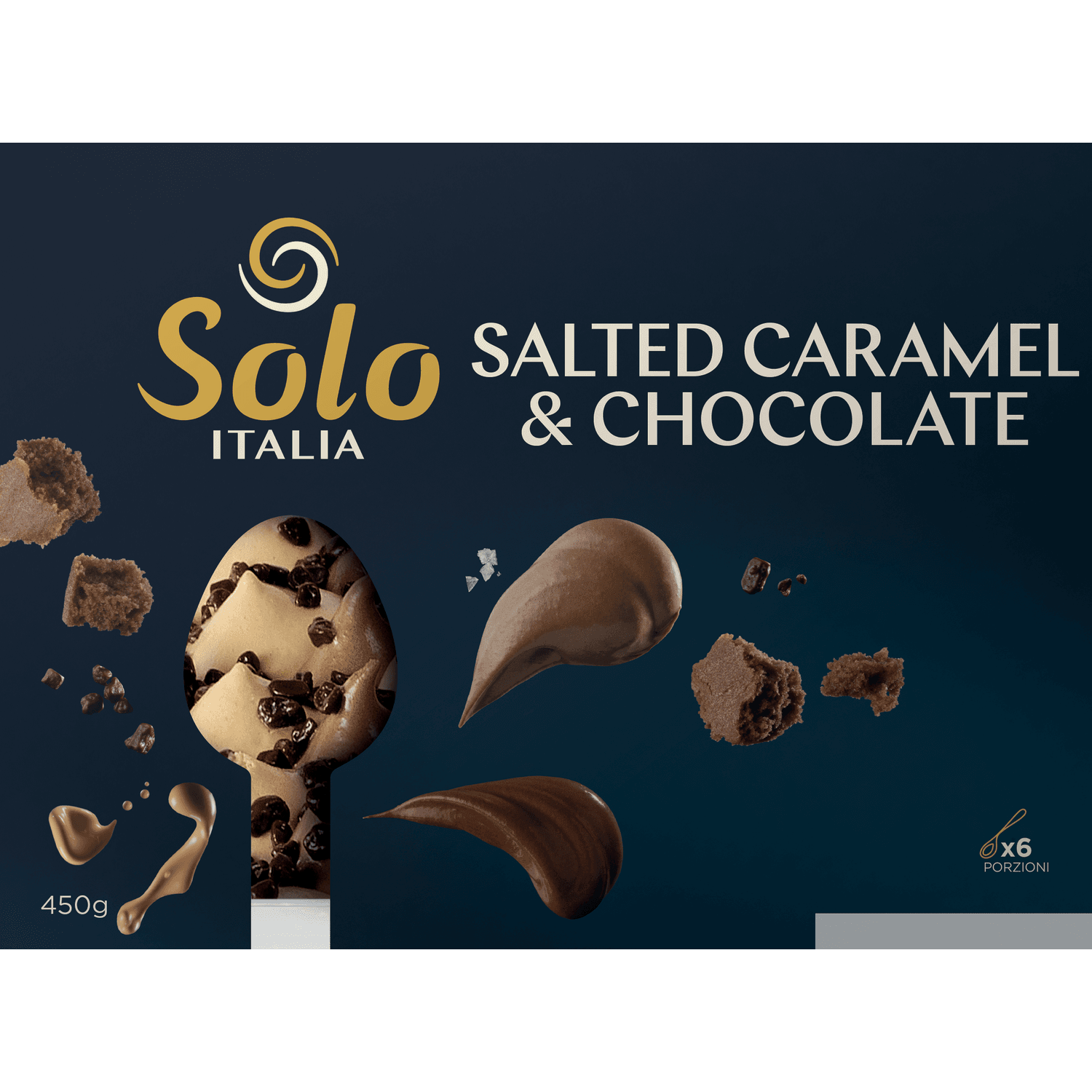 Solo Italia Chocoladedessert salted caramel