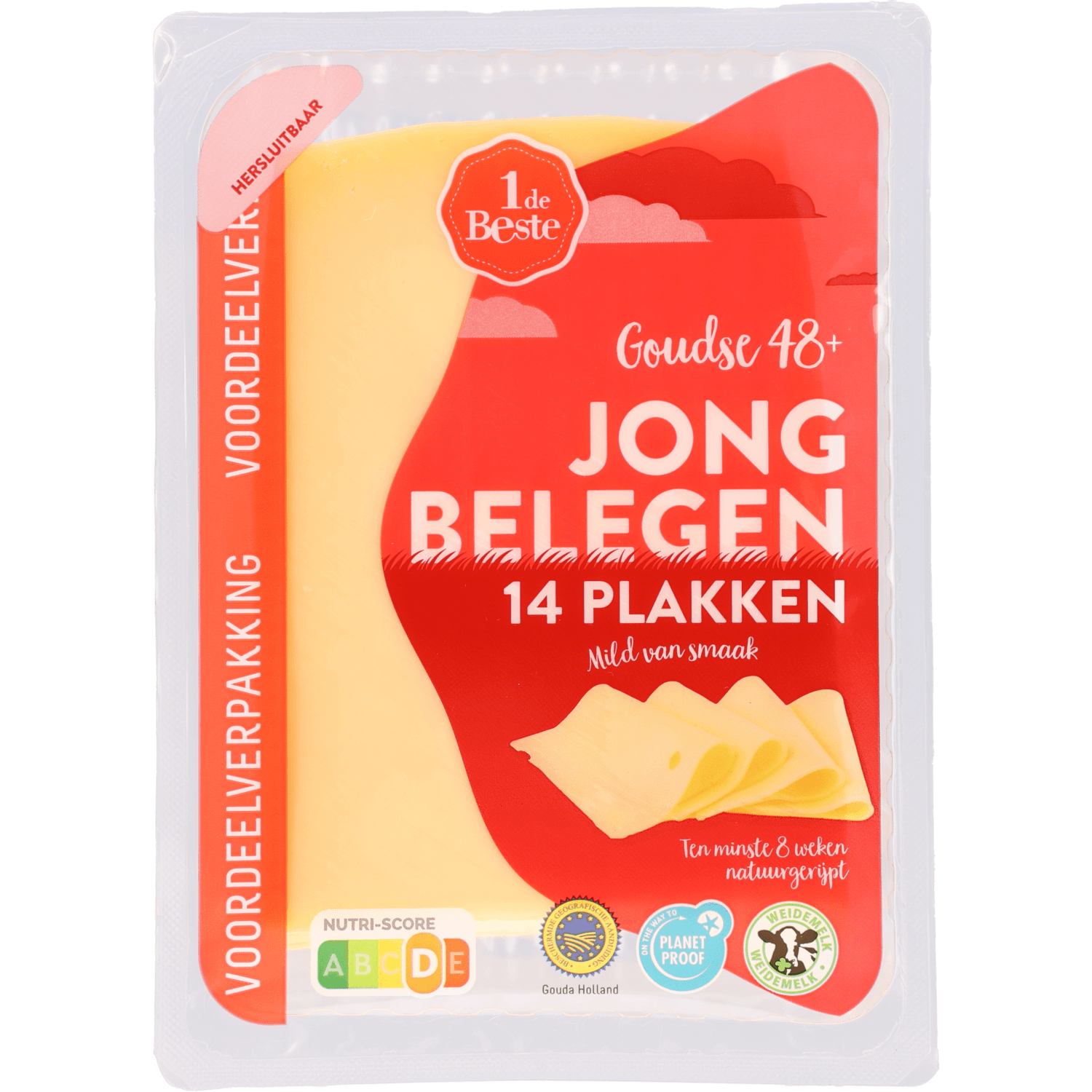 1 De Beste Jong belegen 48+ plakken