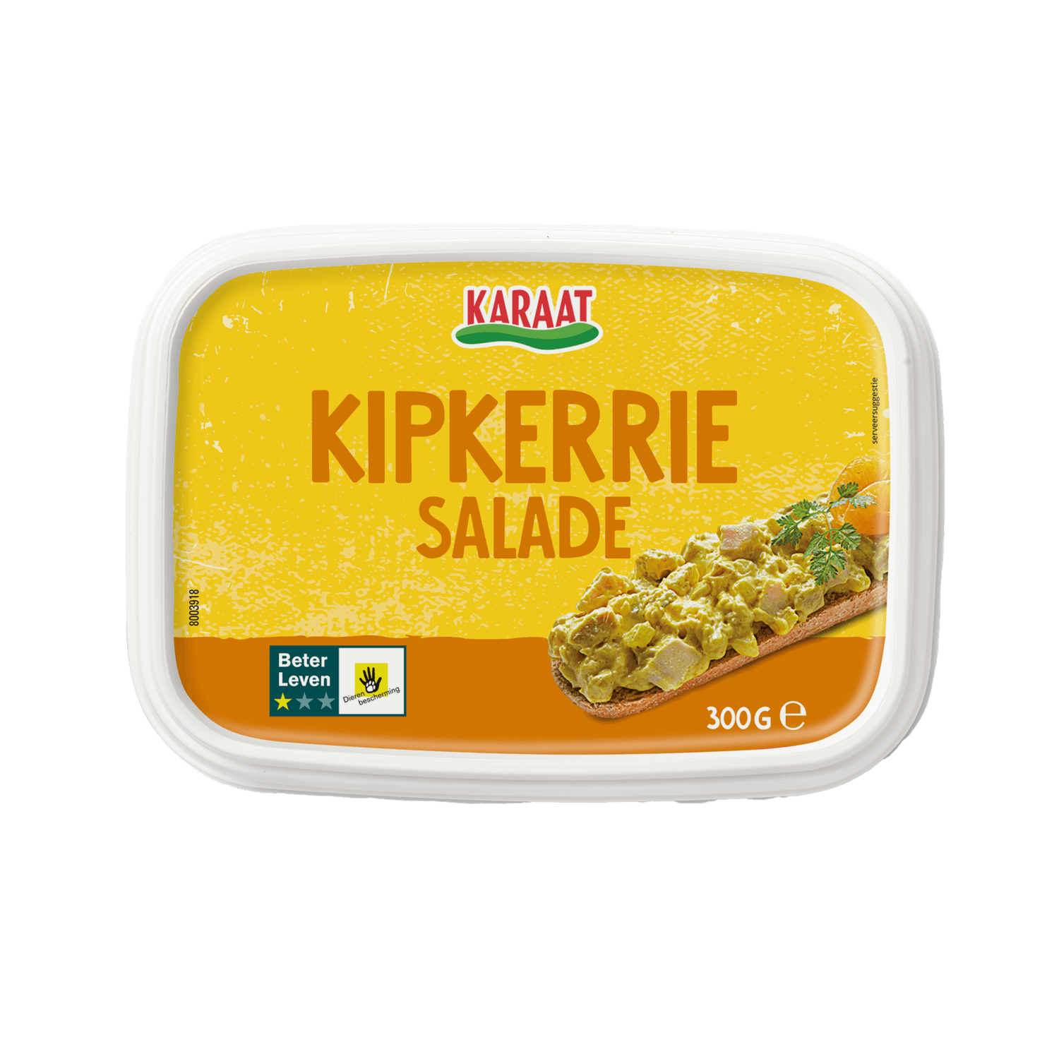 Karaat Kip-kerrie salade