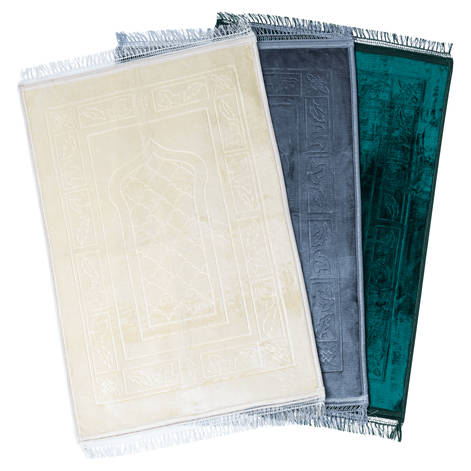 Luxe fluwelen gebedskleed 80x120cm