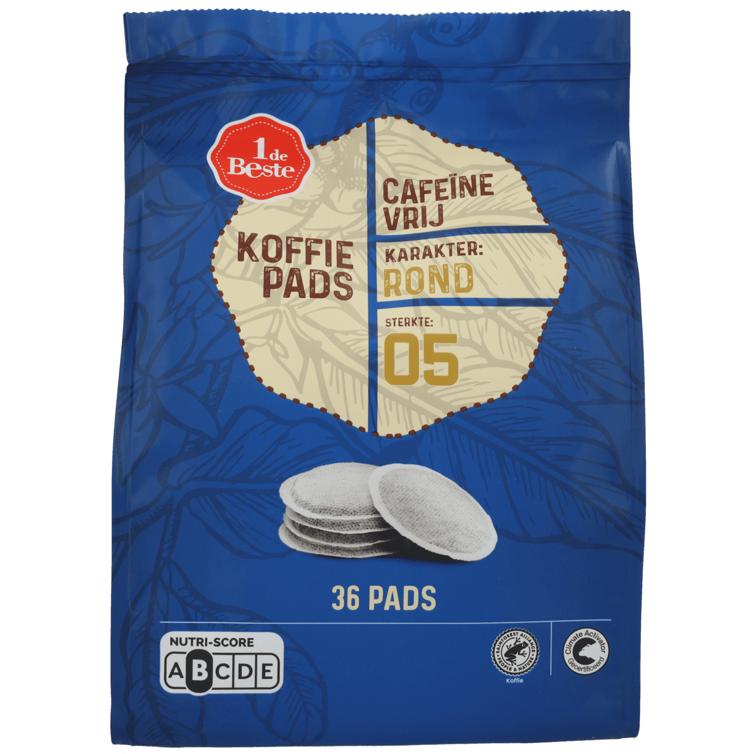 1 De Beste Koffiepads cafeinevrij