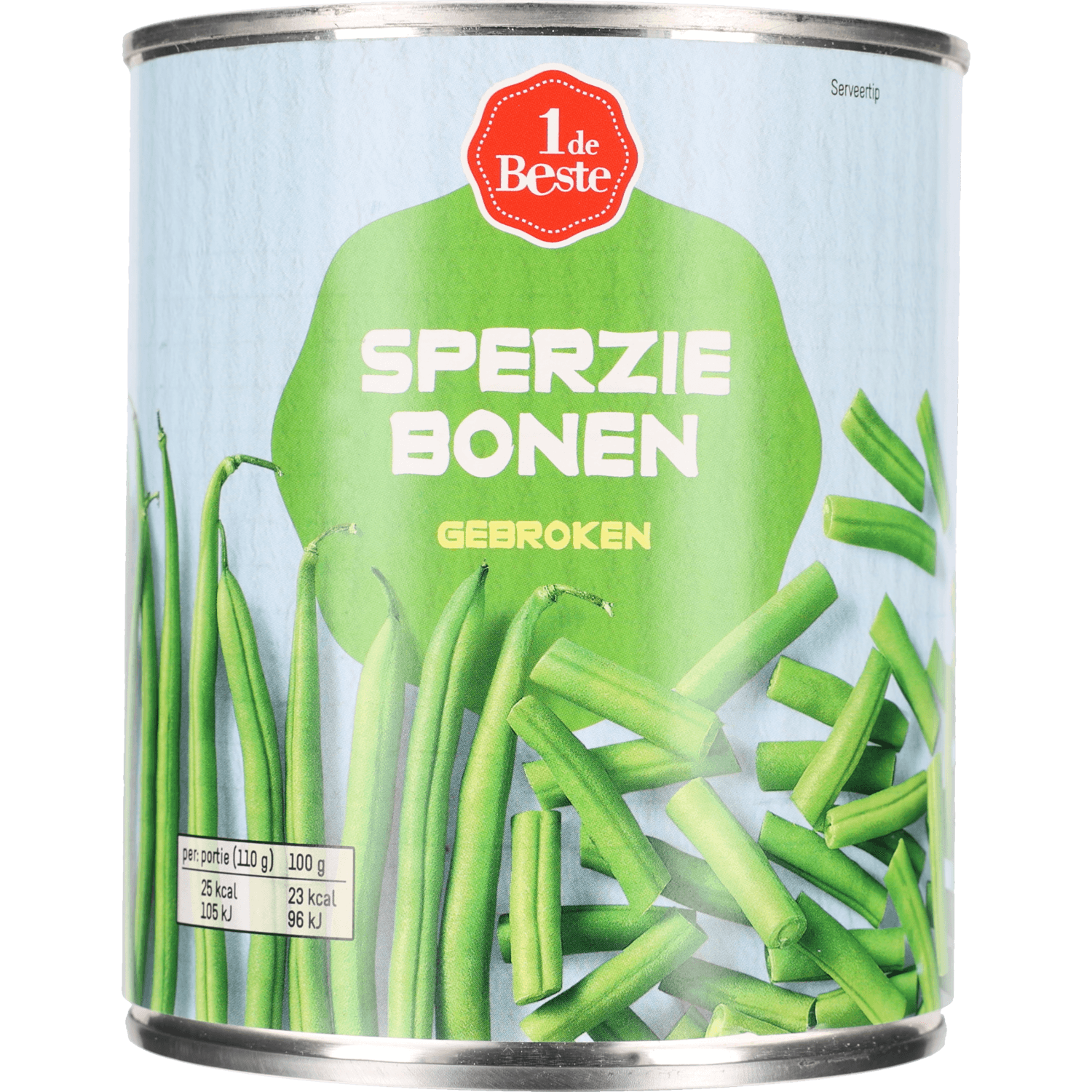 1 De Beste Sperziebonen gebroken