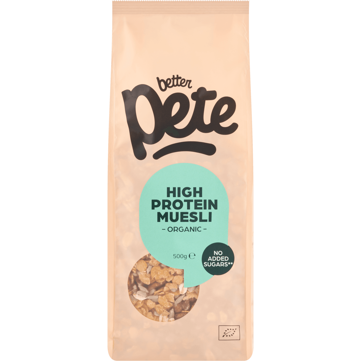 Better Pete High protein muesli