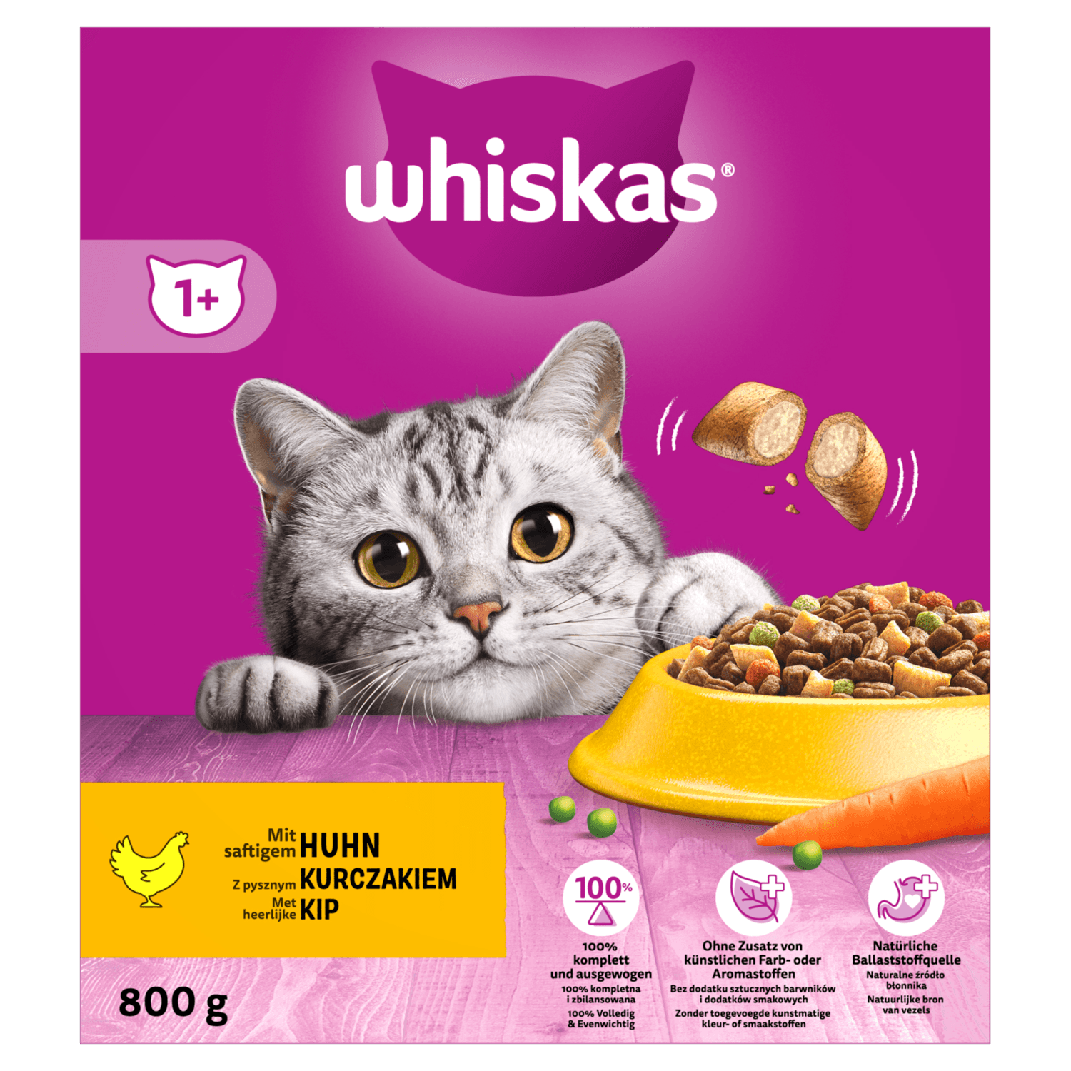Whiskas Kattenvoer adult kip