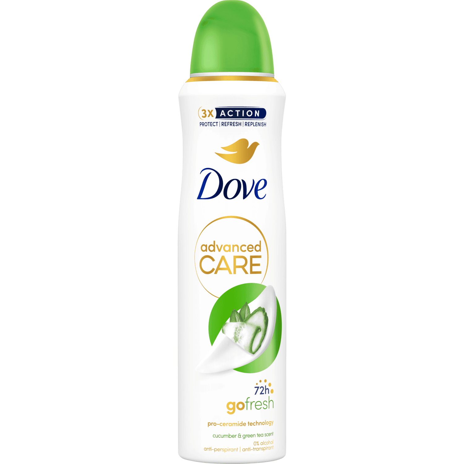 Dove Deospray advanced care cucumber & green tea