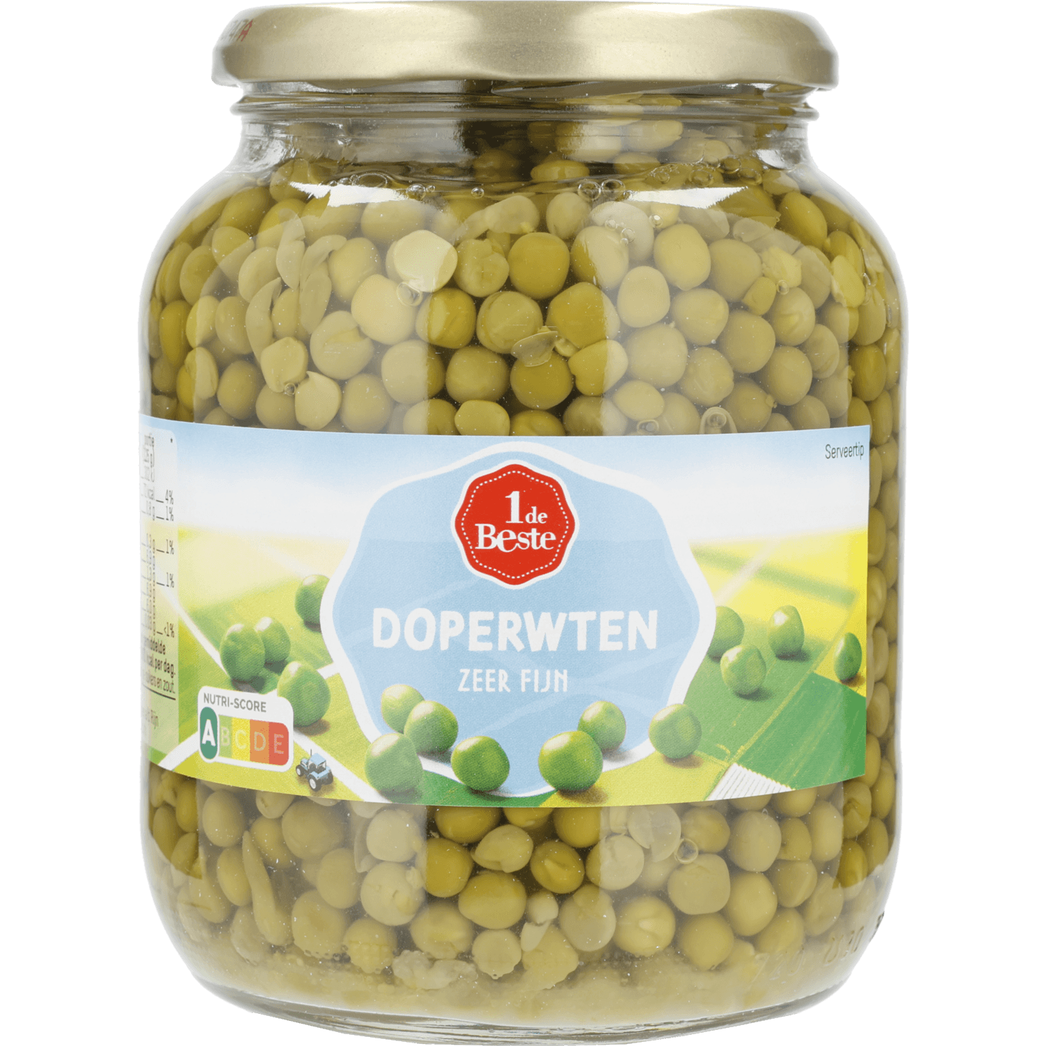 1 De Beste Doperwten zeer fijn