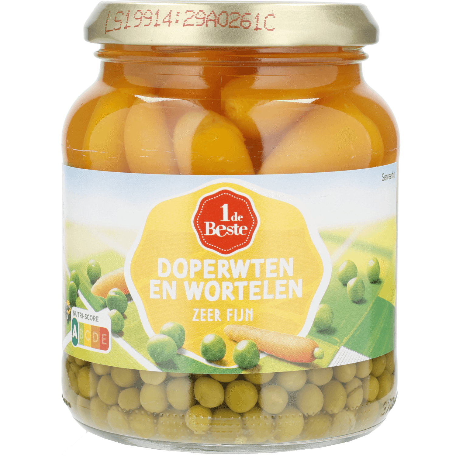 1 De Beste Doperwten en wortelen