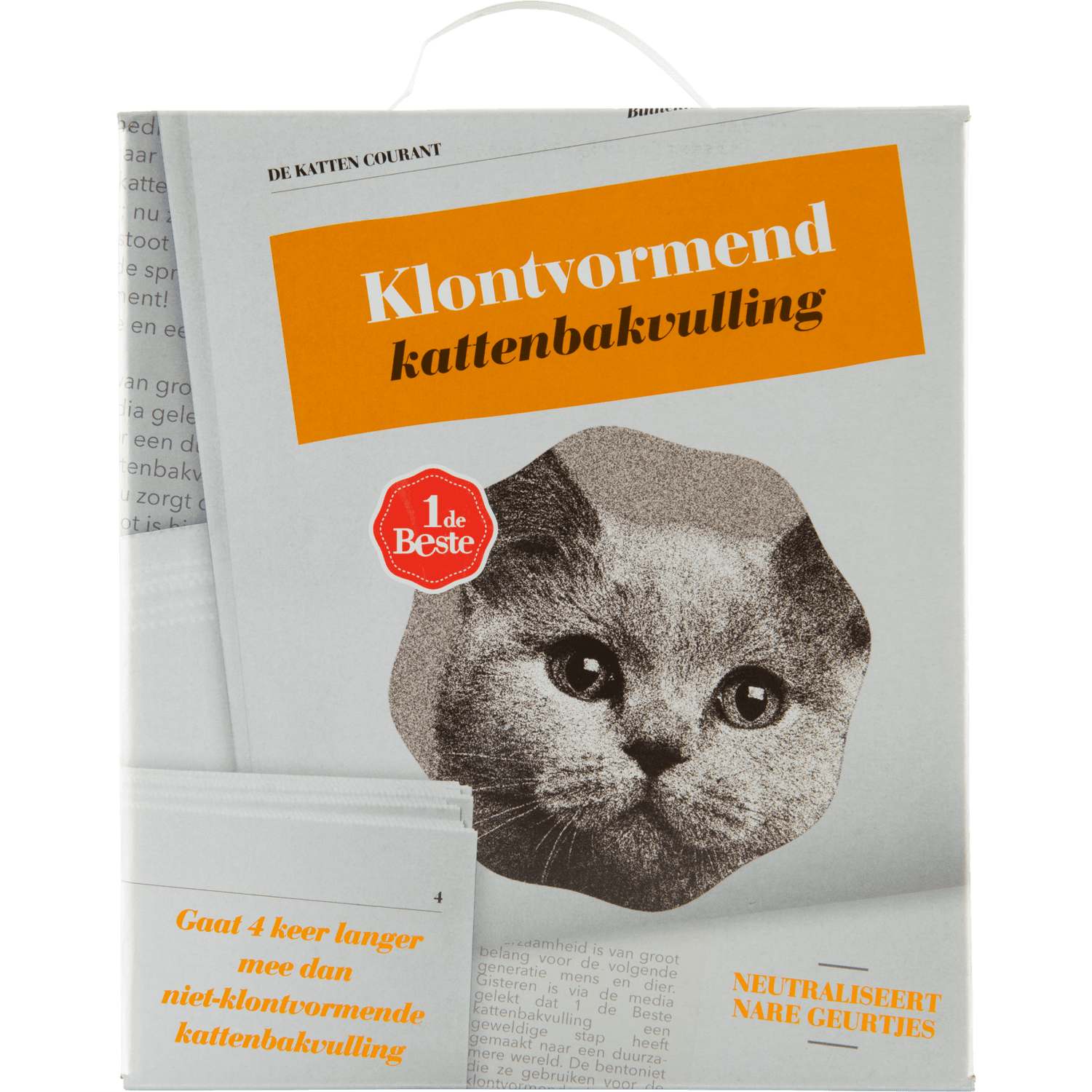 1 De Beste Kattenbakvulling ultra klontvulling