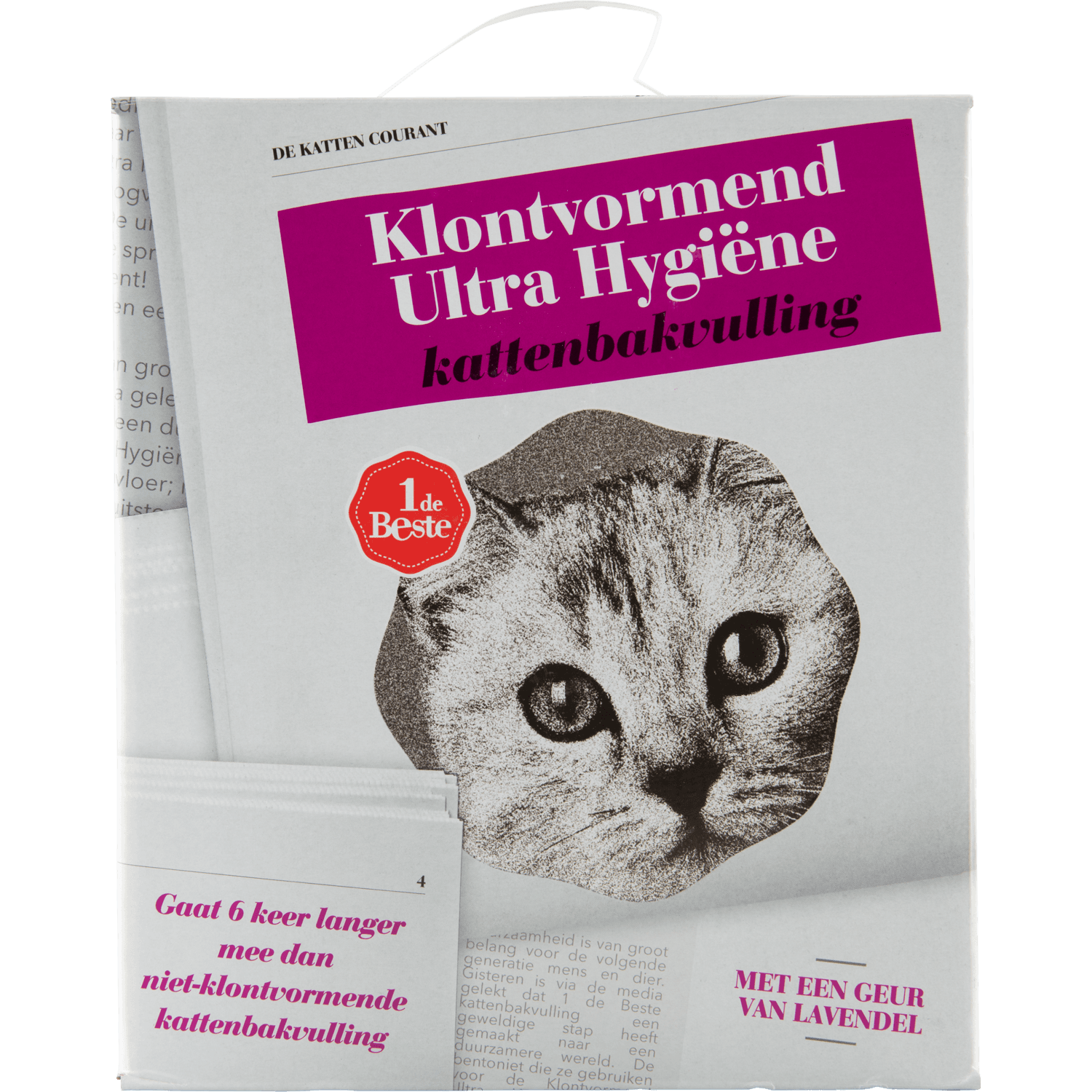 1 De Beste Kattenbakvulling klont ultra hygiene