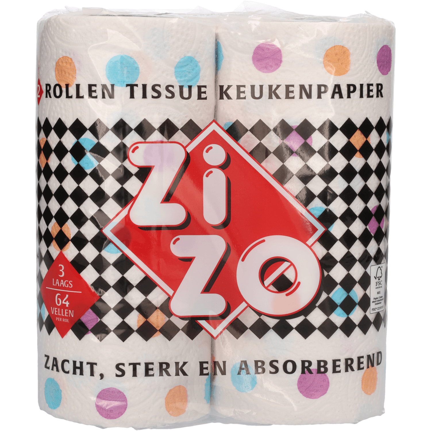 ZiZo Keukenrol 3-laags