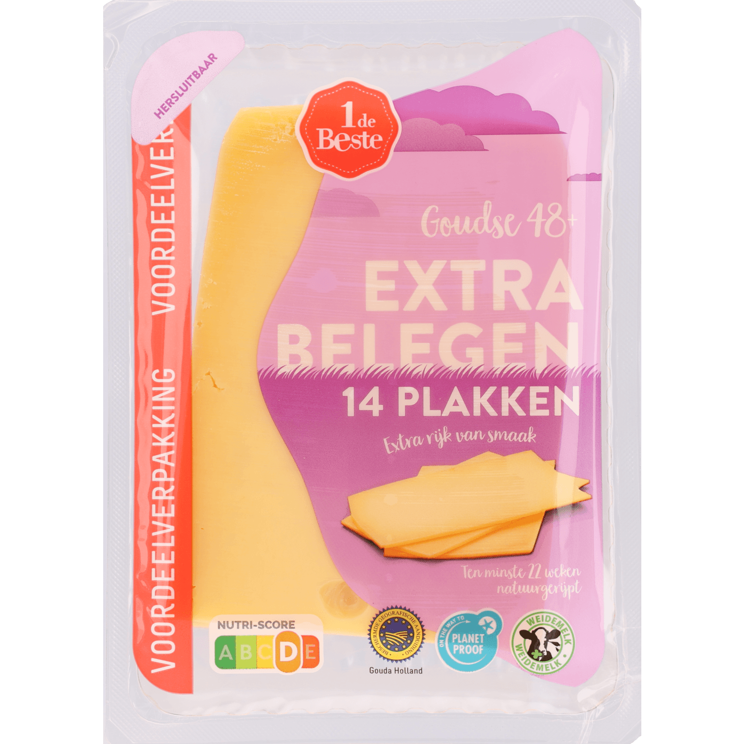 1 De Beste Extra belegen 48+ plakken