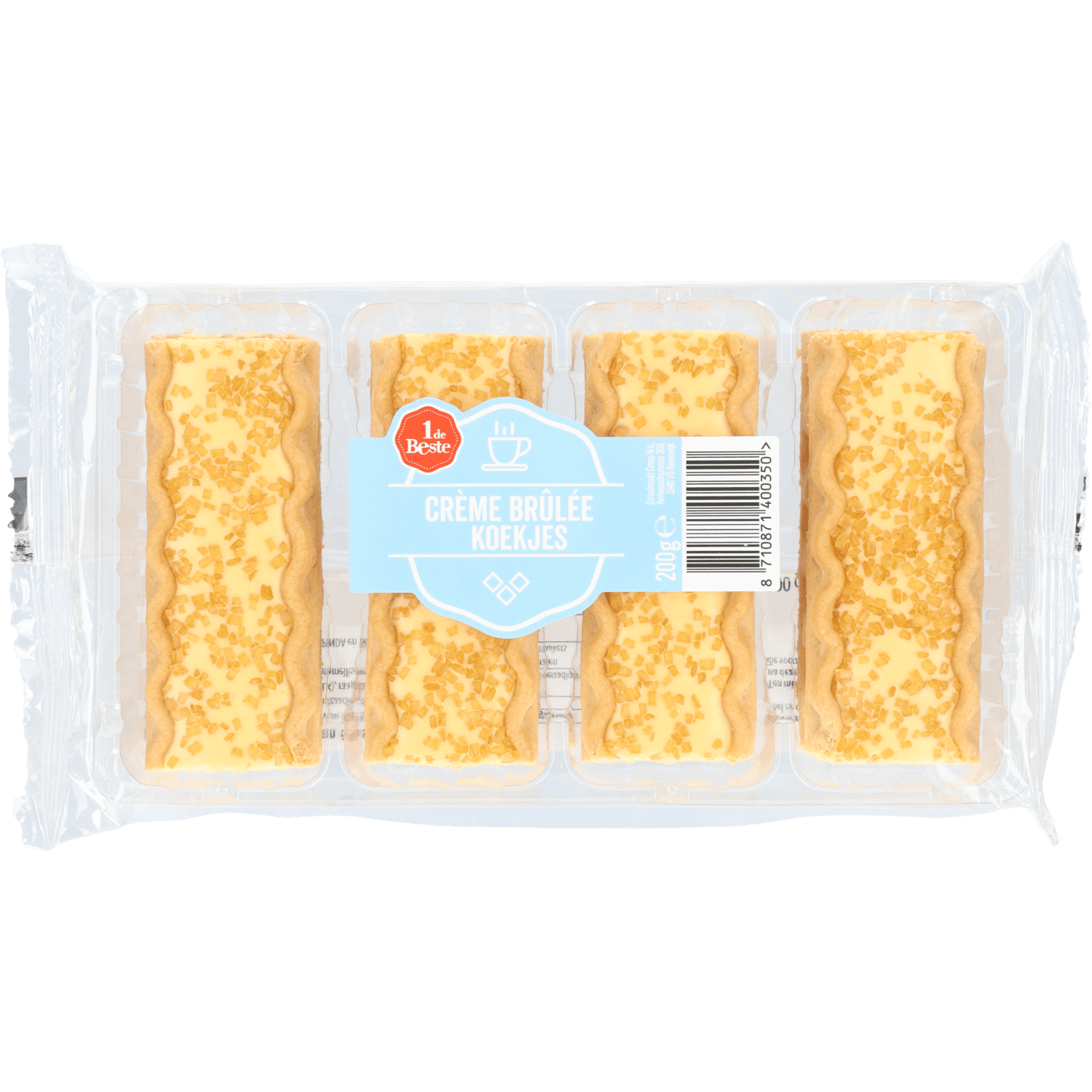 1 De Beste Creme brulee koekje