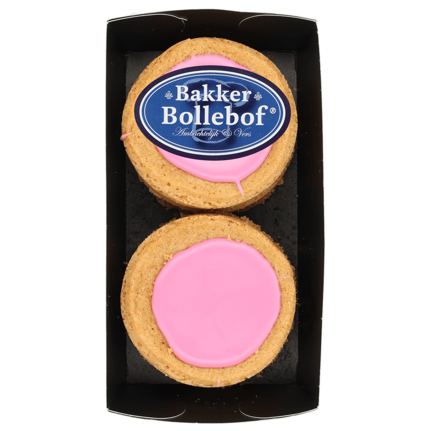 Bakker Bollebof Roze fondant pencees
