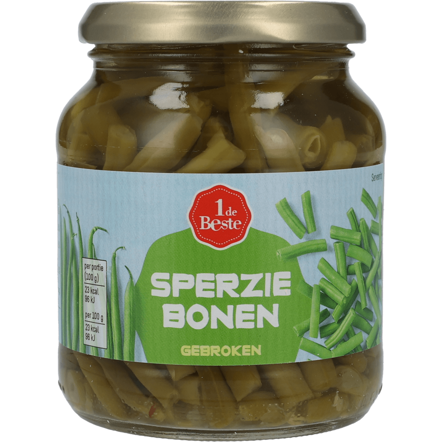 1 De Beste Sperziebonen gebroken