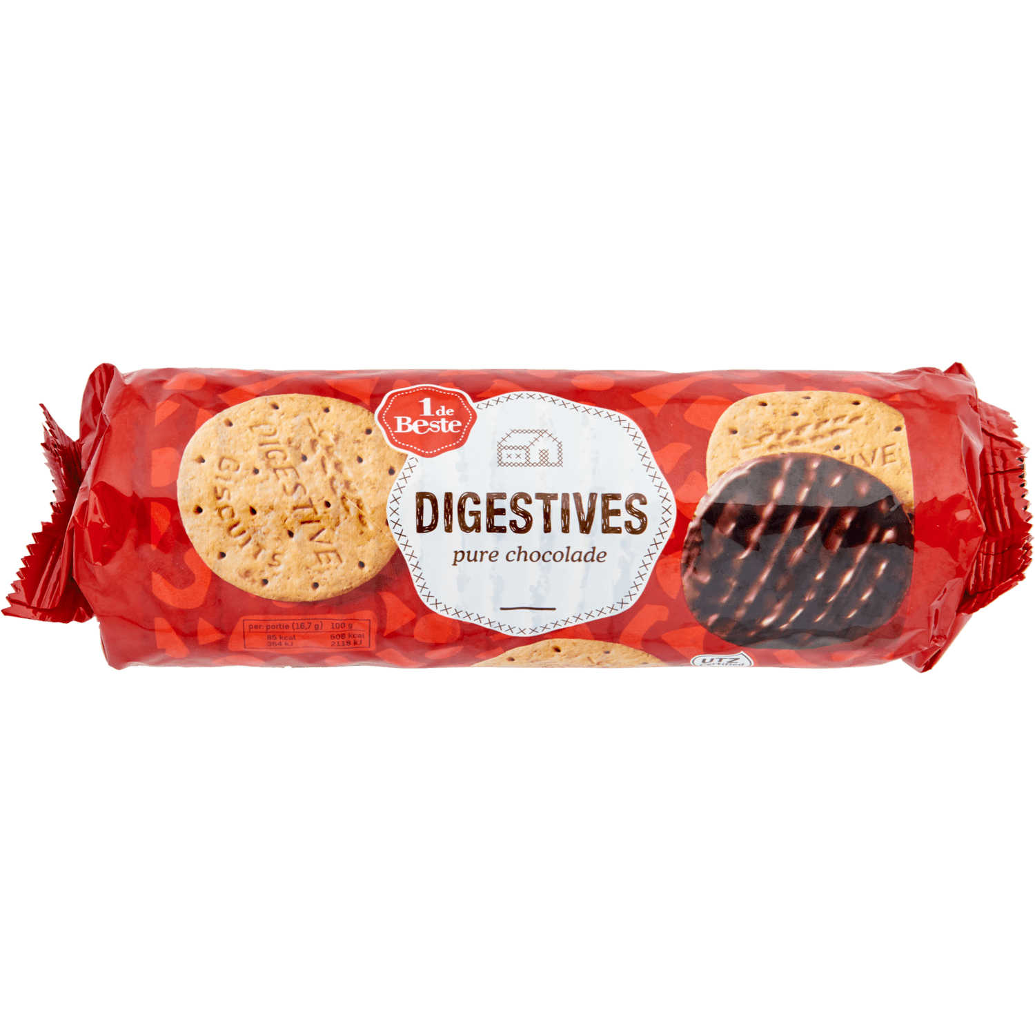 1 De Beste Digestive pure chocolade
