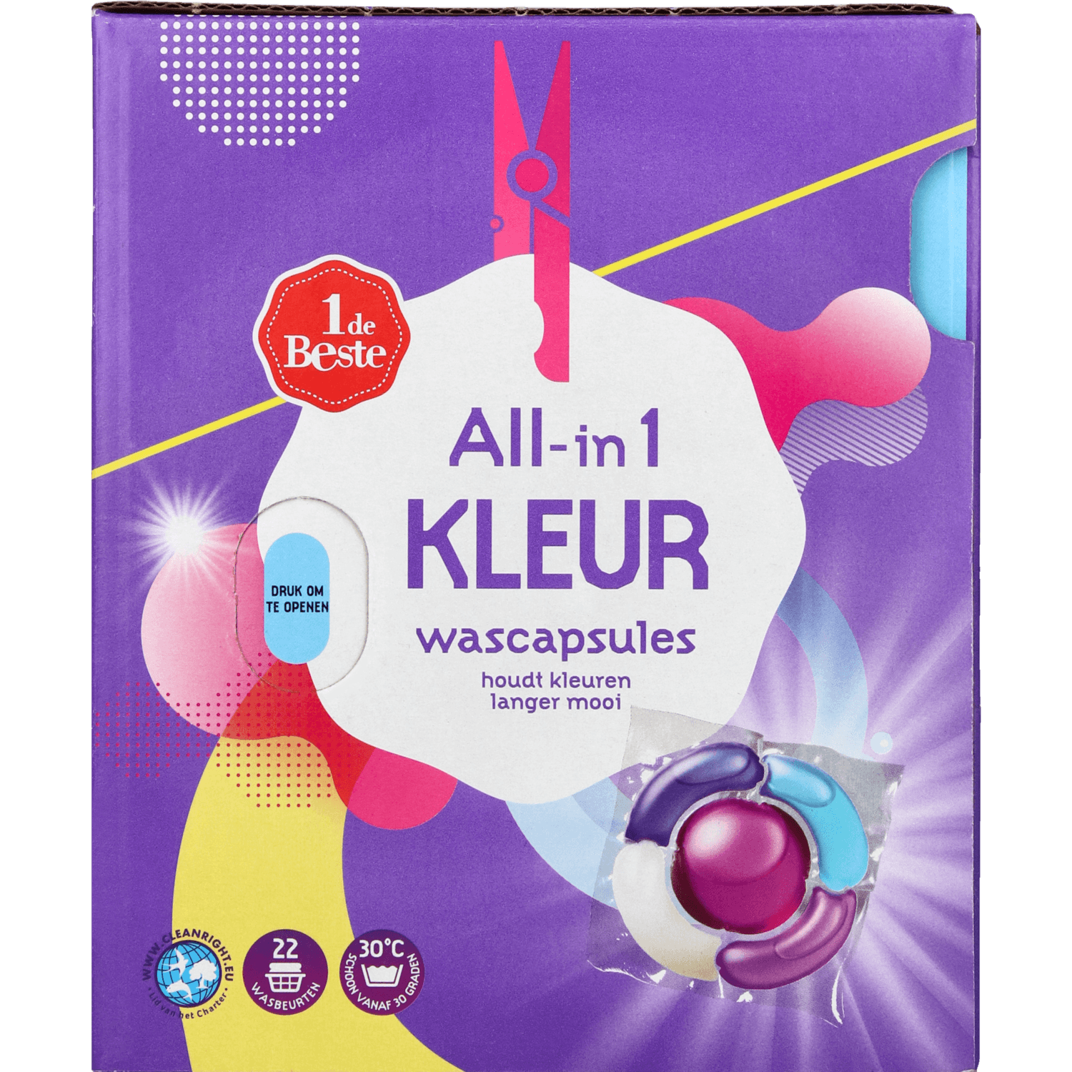 1 De Beste Wascapsules kleur