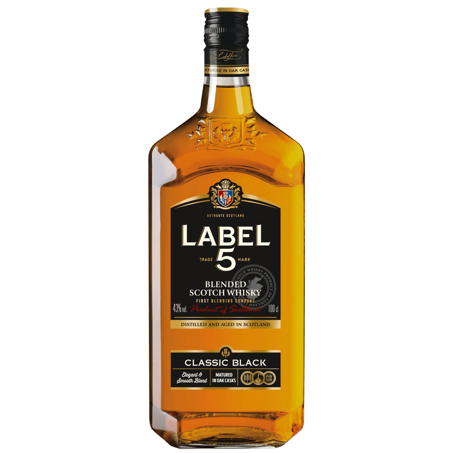 Label 5 Scotch whisky