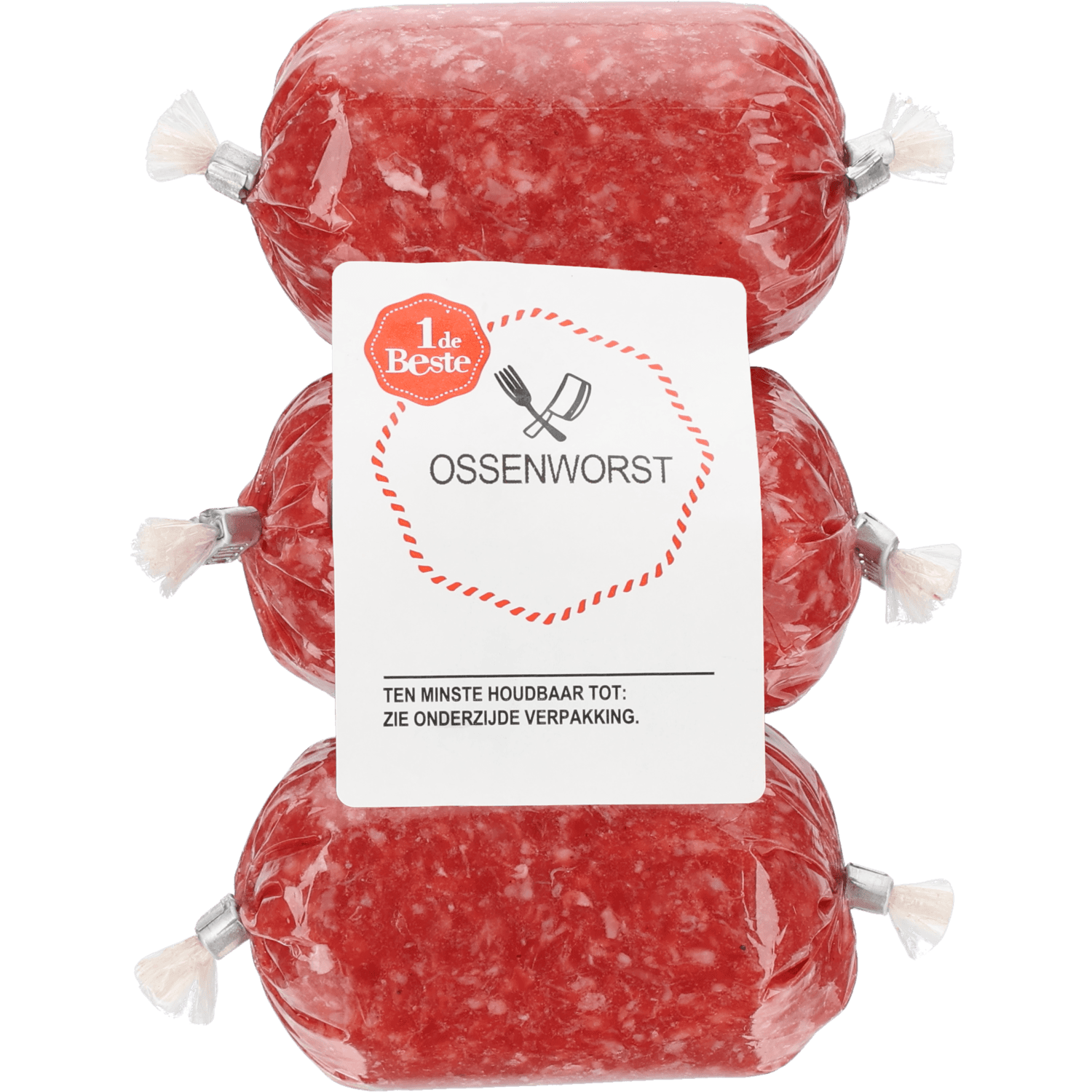 1 De Beste Ossenworst 3 st.