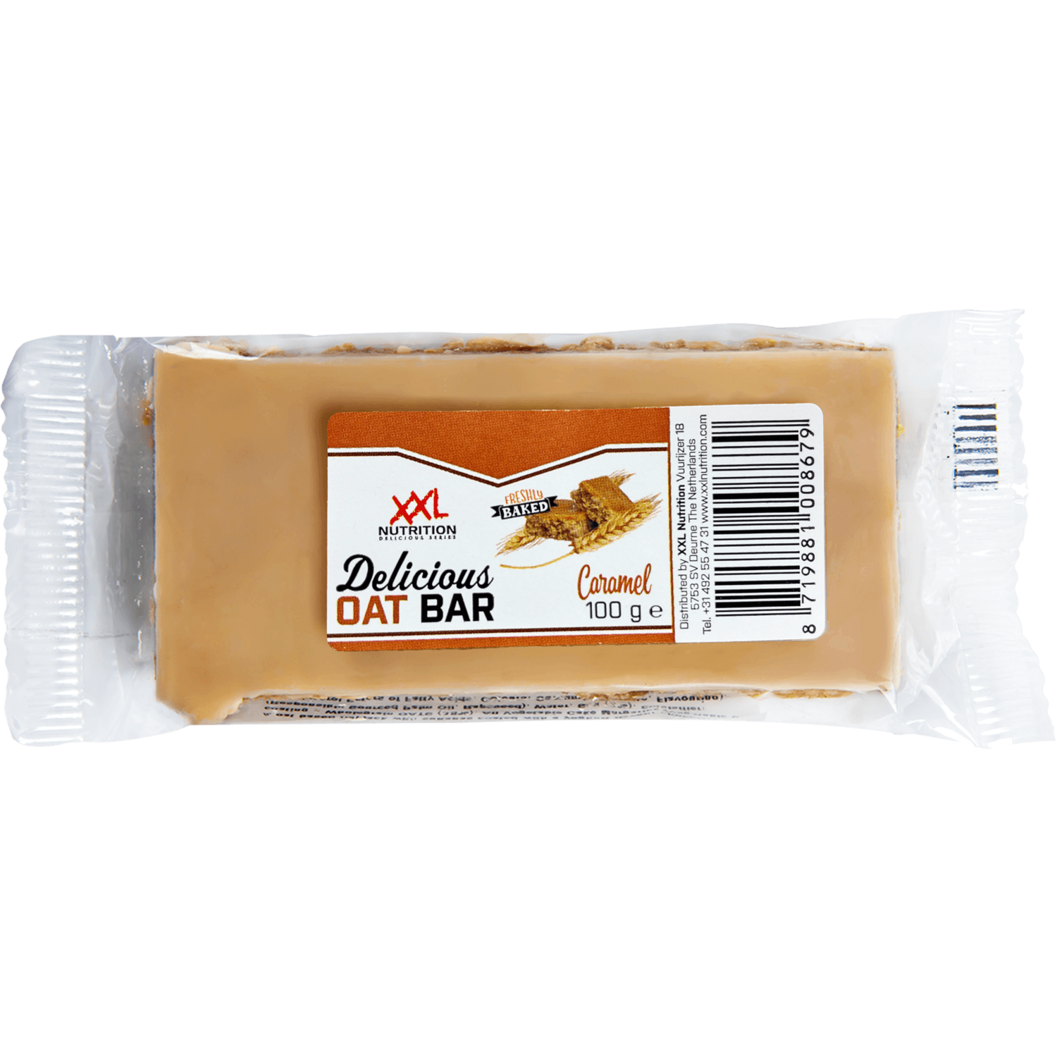 XXL NUTRITION Delicious oat bar caramel