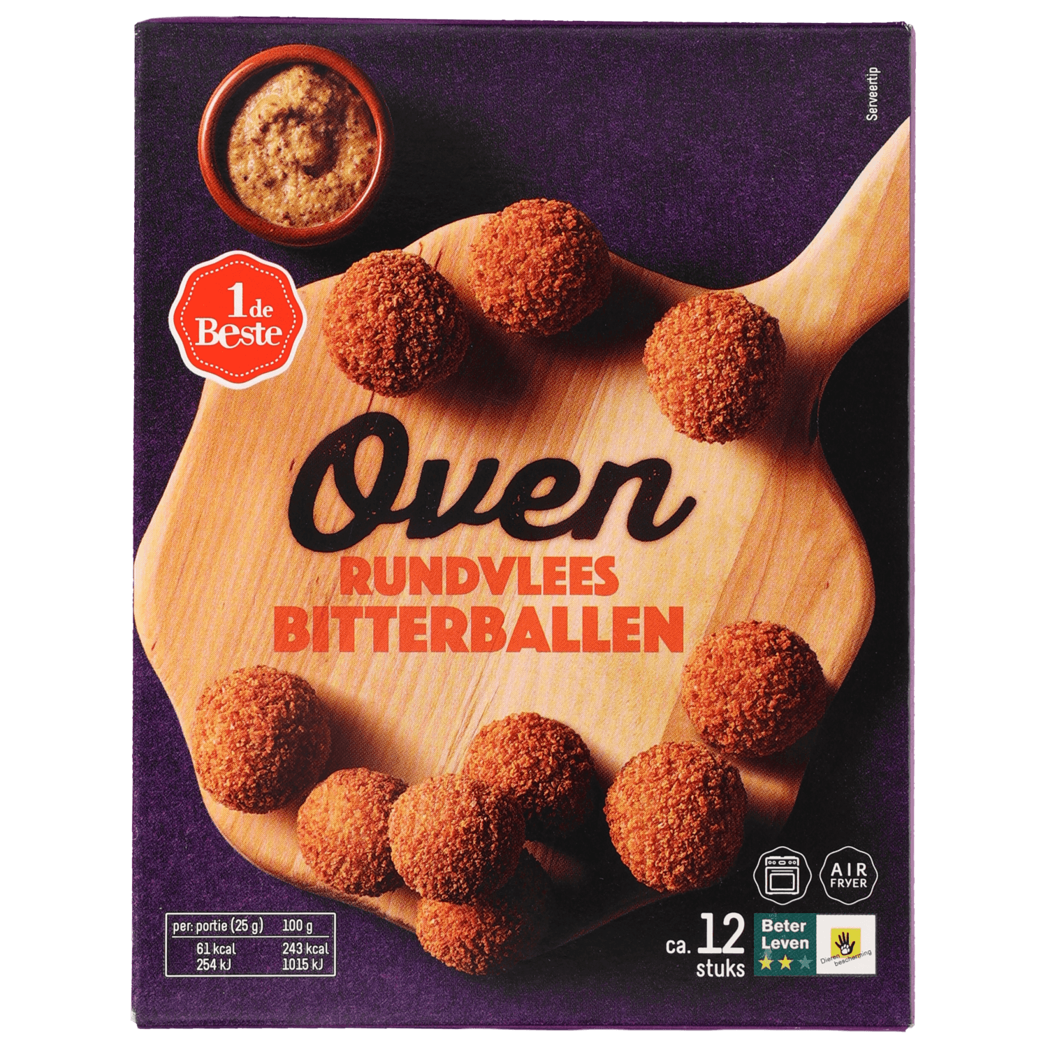 1 De Beste Oven bitterballen 12 stuks