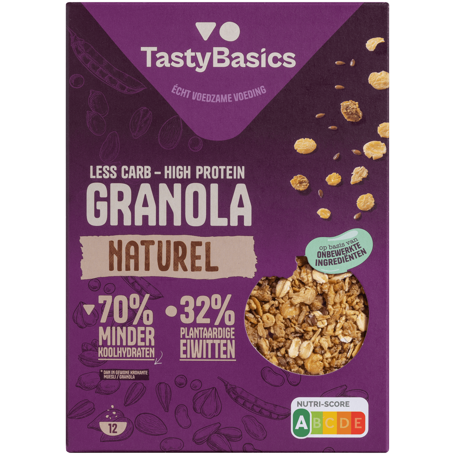 TastyBasics Granola naturel