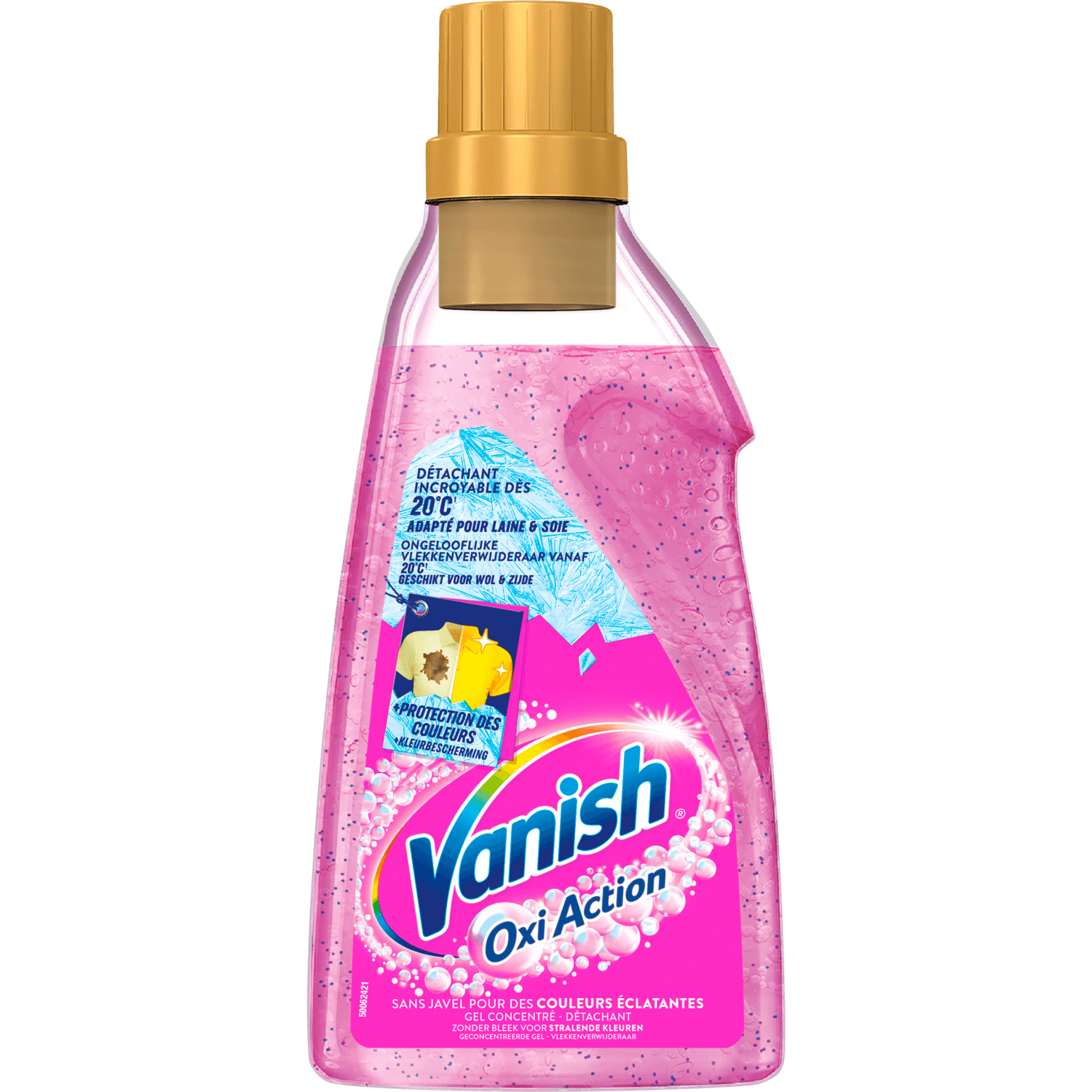 Vanish Oxi action wasbooster gel pink