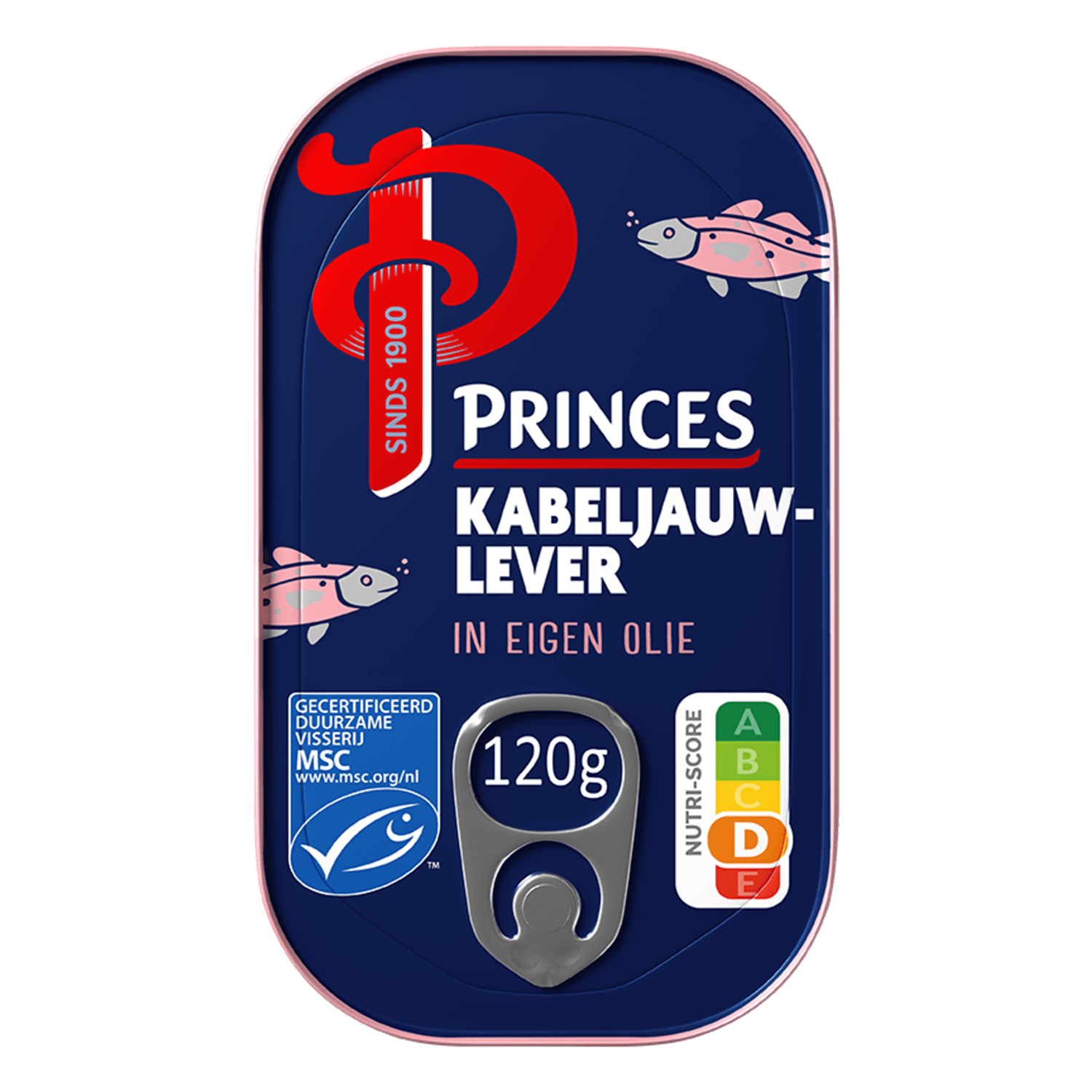 Princes Kabeljauwlever in eigen olie