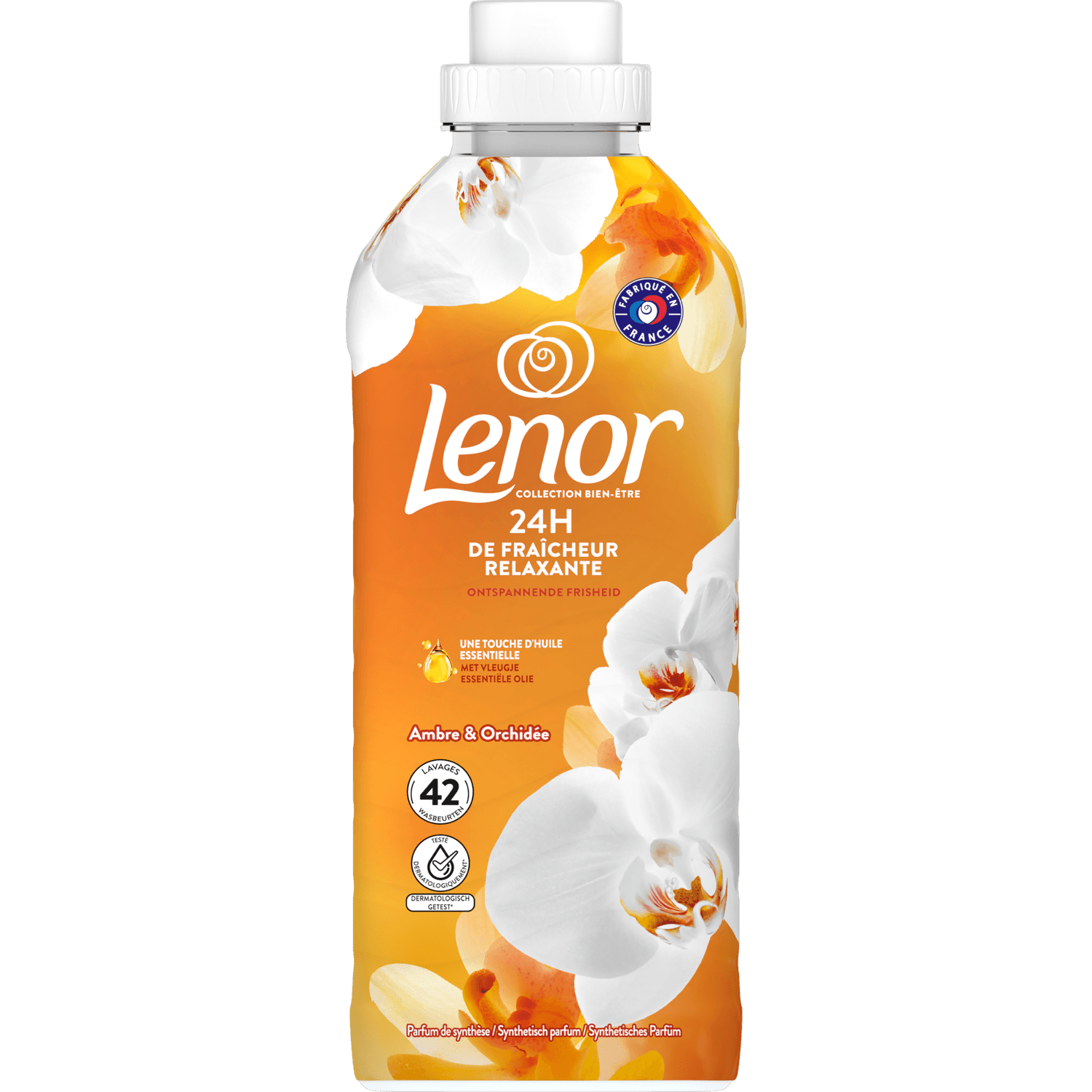 Lenor Wasverzachter amber & orchidee 42 wasbeurten
