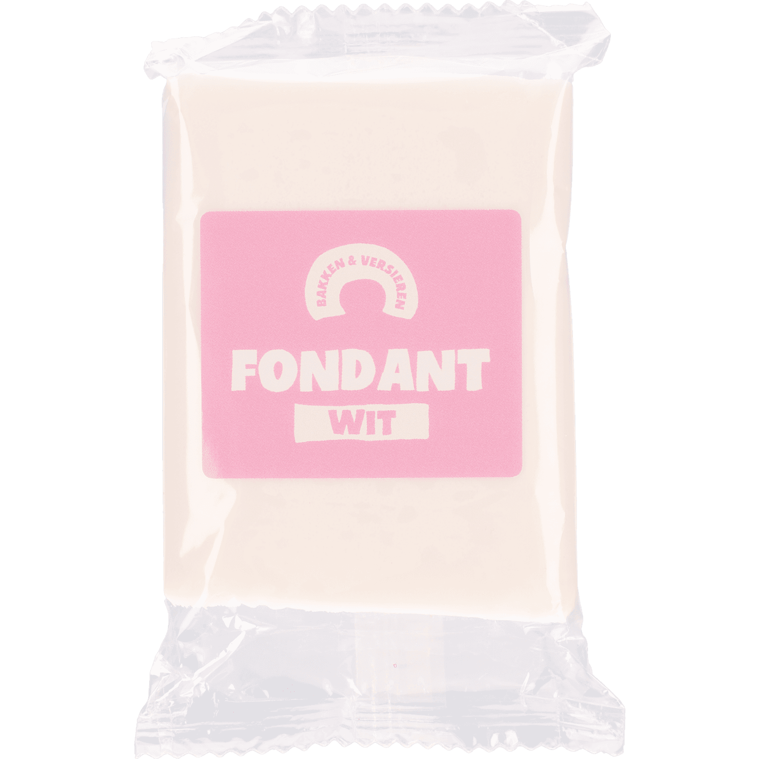 Bakken en versieren Rolfondant wit