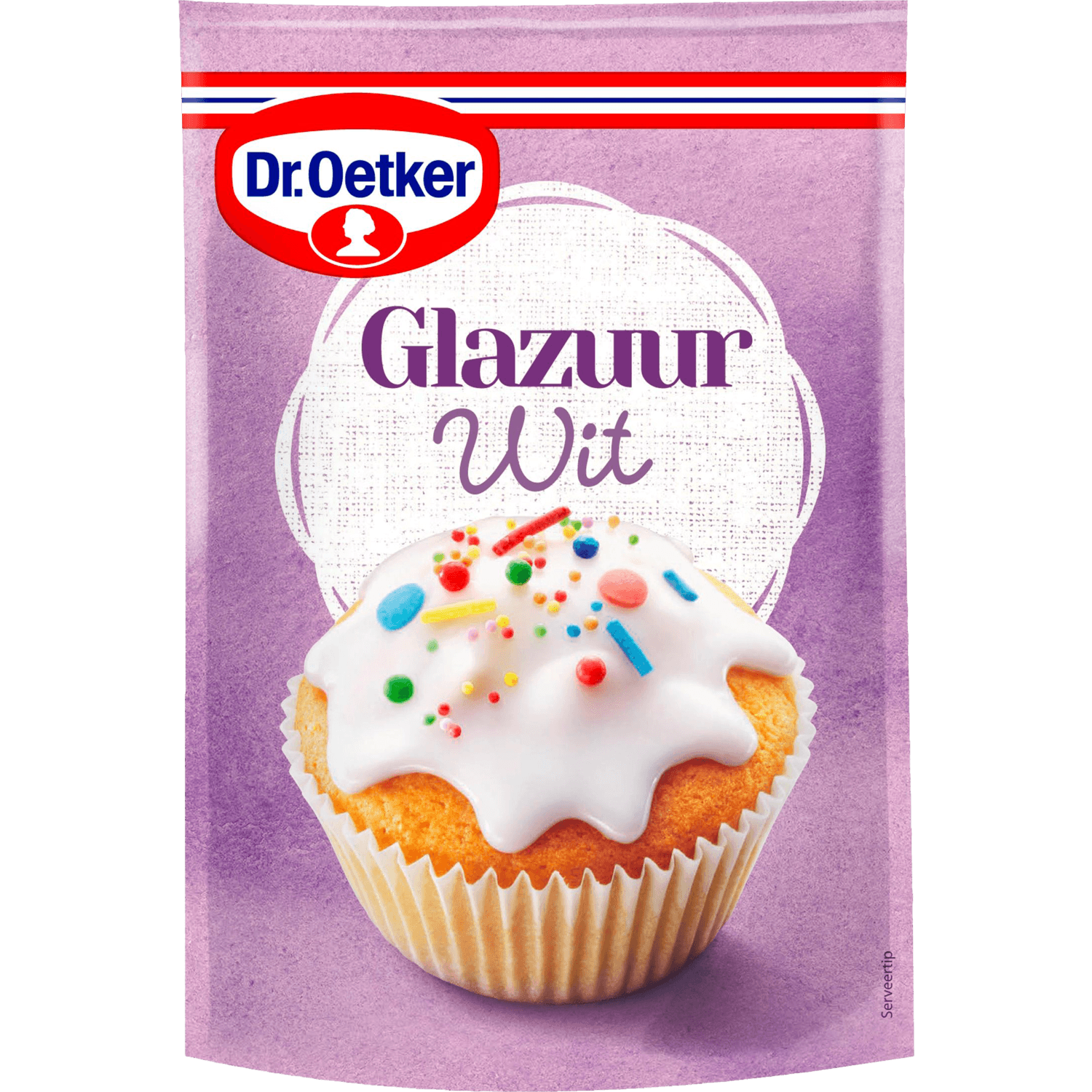 Dr. Oetker Witte glazuur bakdecoratie