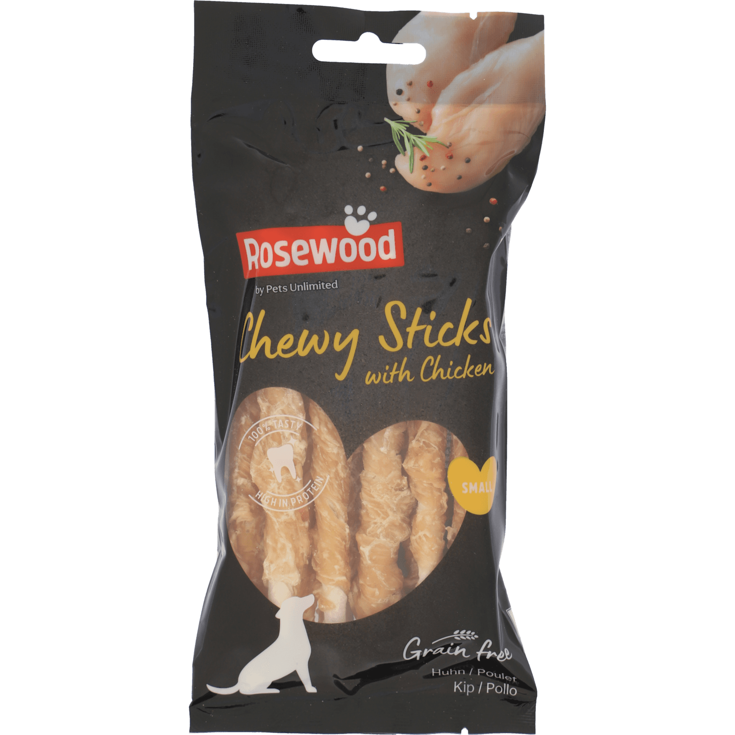 Pets Hondensnacks chewy sticks chicken 10 stuks