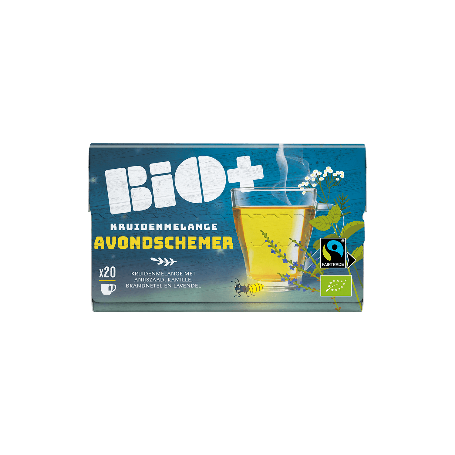 Bio+ Kruidenthee avondschemer kop 20 zk.