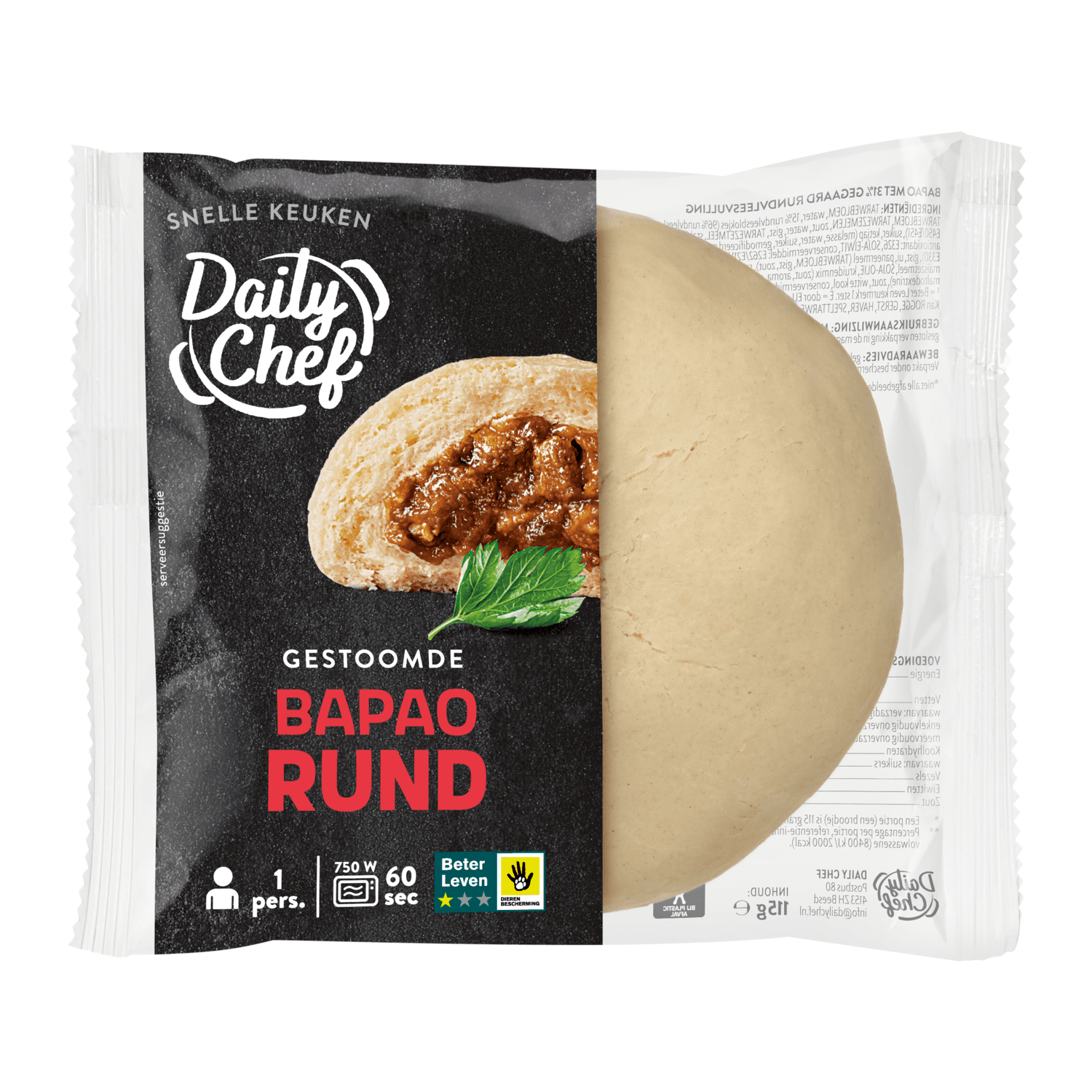 Daily Chef Bapao rundvlees