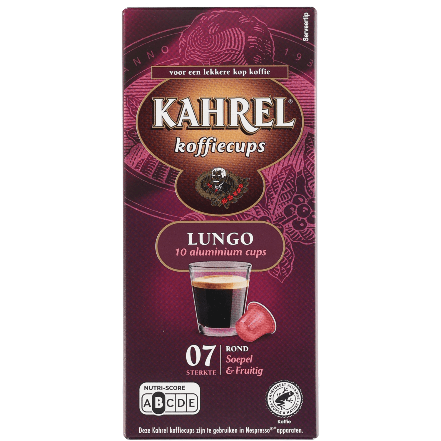 Kahrel Koffiecups lungo sterkte 7