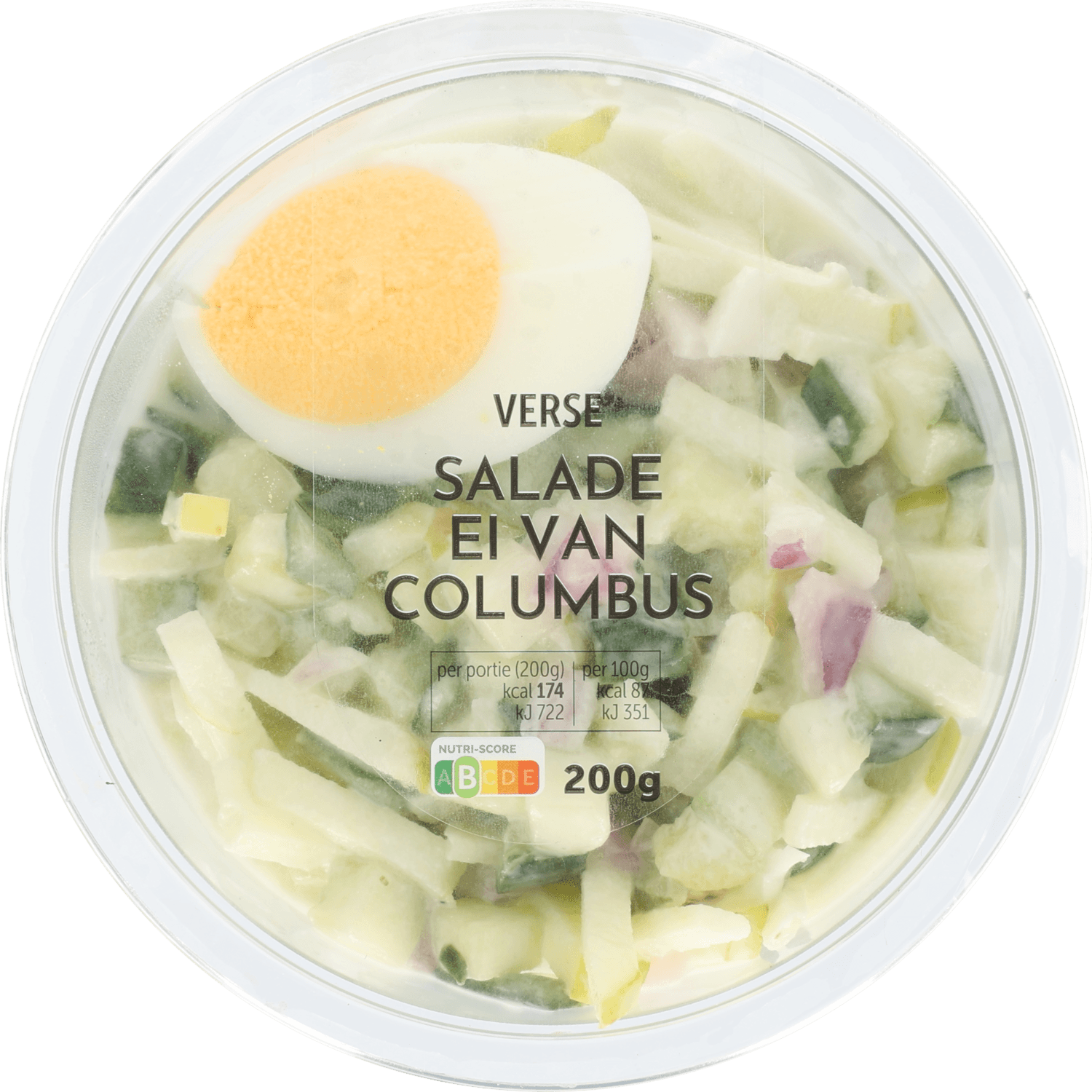 Fresh & easy Rauwkost ei columbus