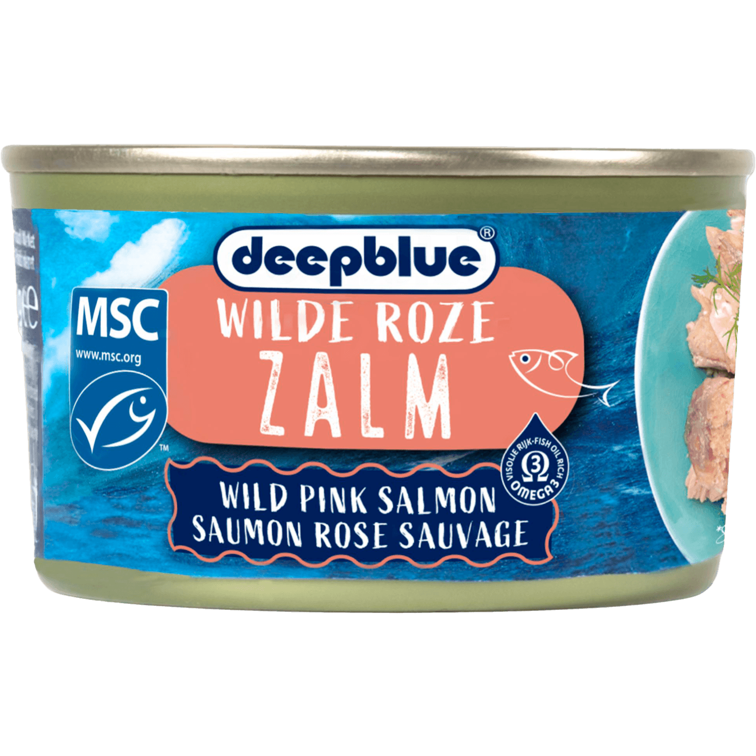 Deepblue Wilde roze zalm