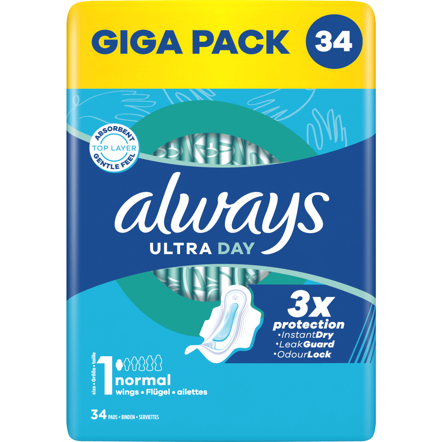 Always Maandverband ultra day normal plus