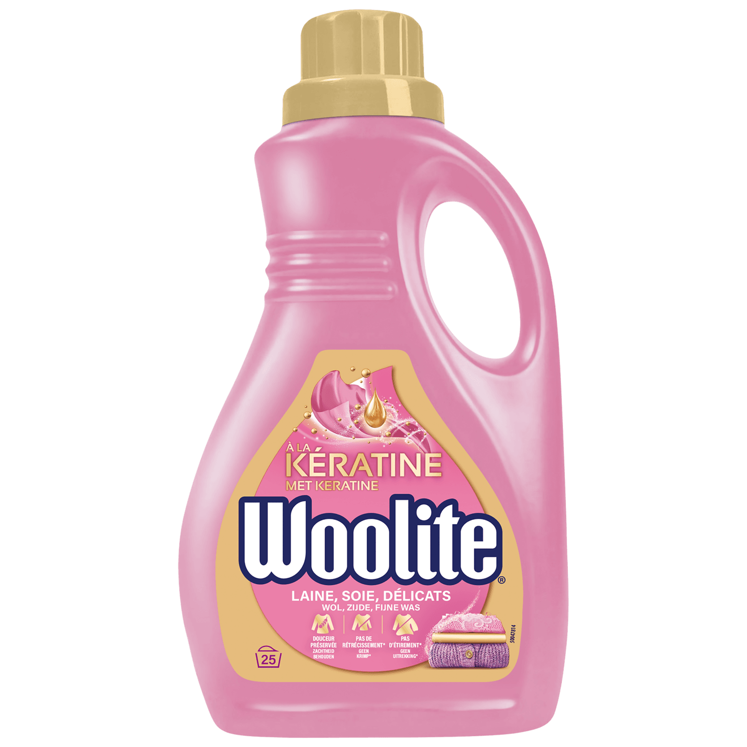 Woolite Wasmiddel wol en zijde met keratine 25wb