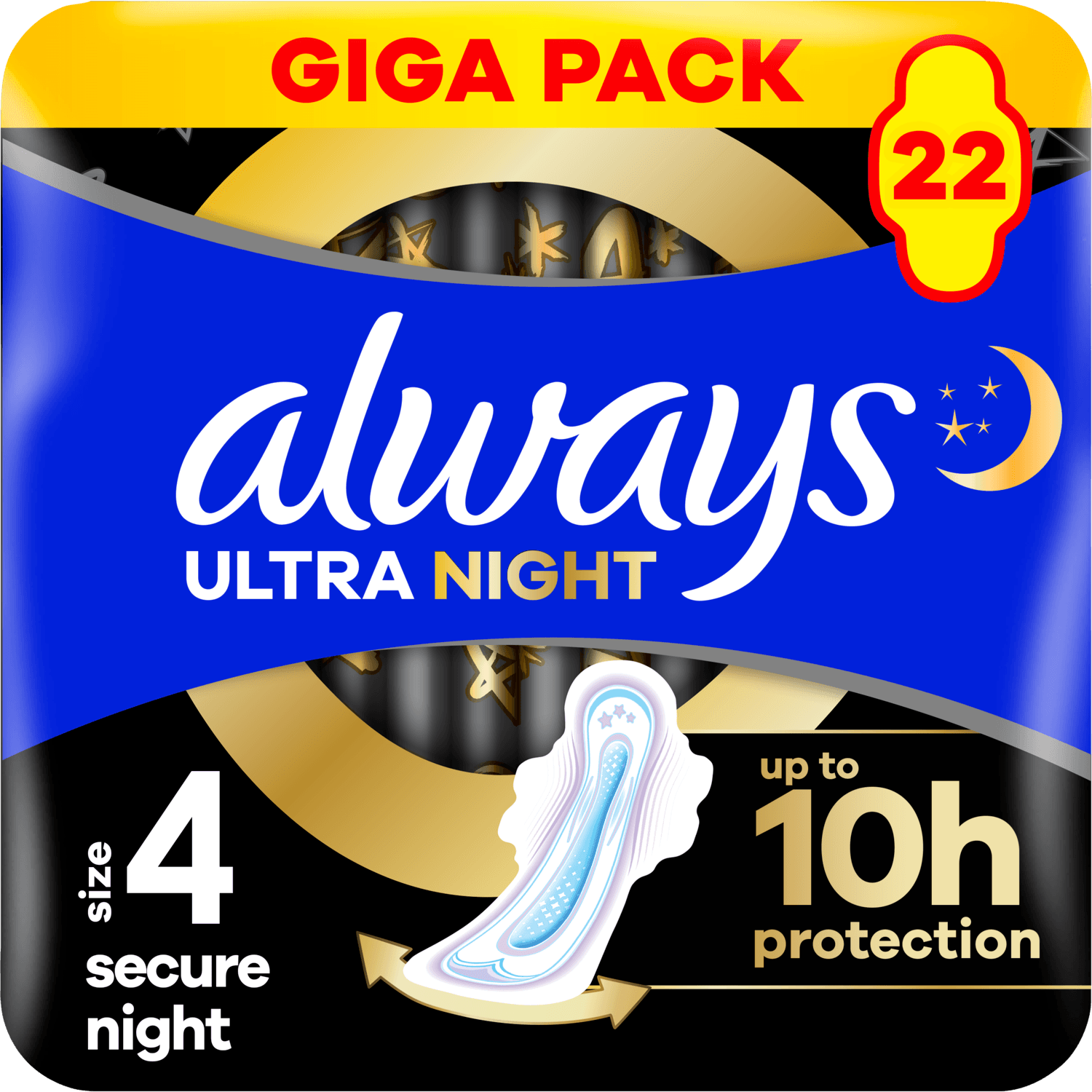 Always Maandverband ultra secure night