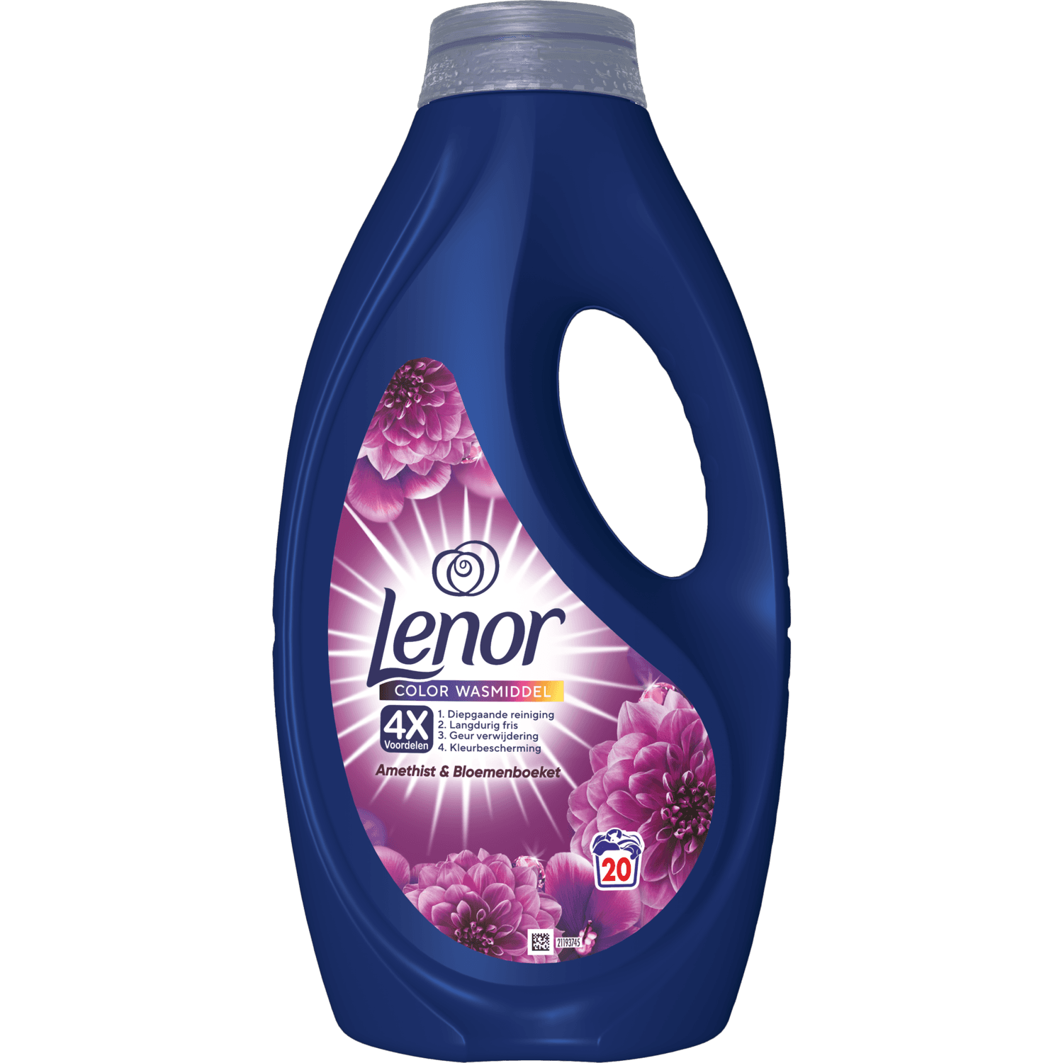 Lenor Wasmiddel vloeibaar amethist en bloemen 20wb