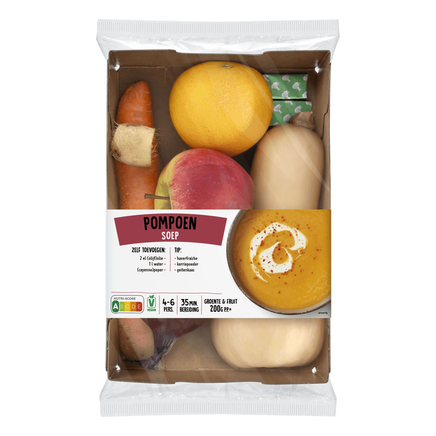 Verspakket pompoensoep