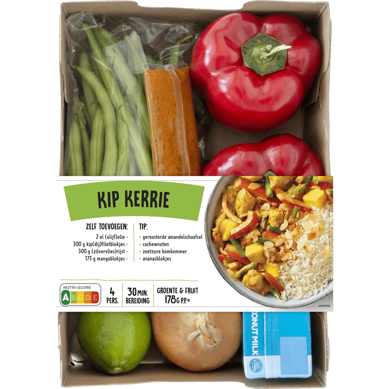 Verspakket Kip kerrie