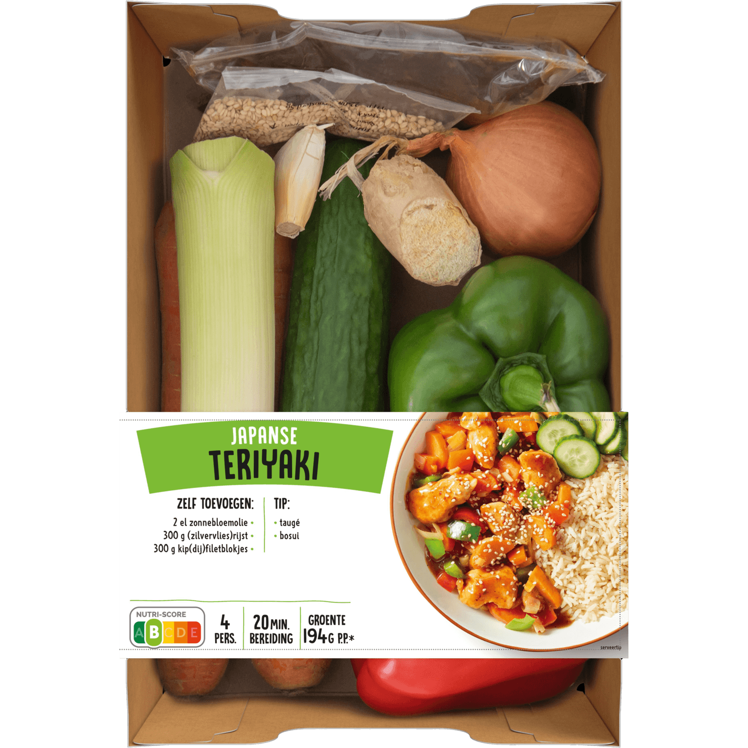 Verspakket Teriyaki Japans
