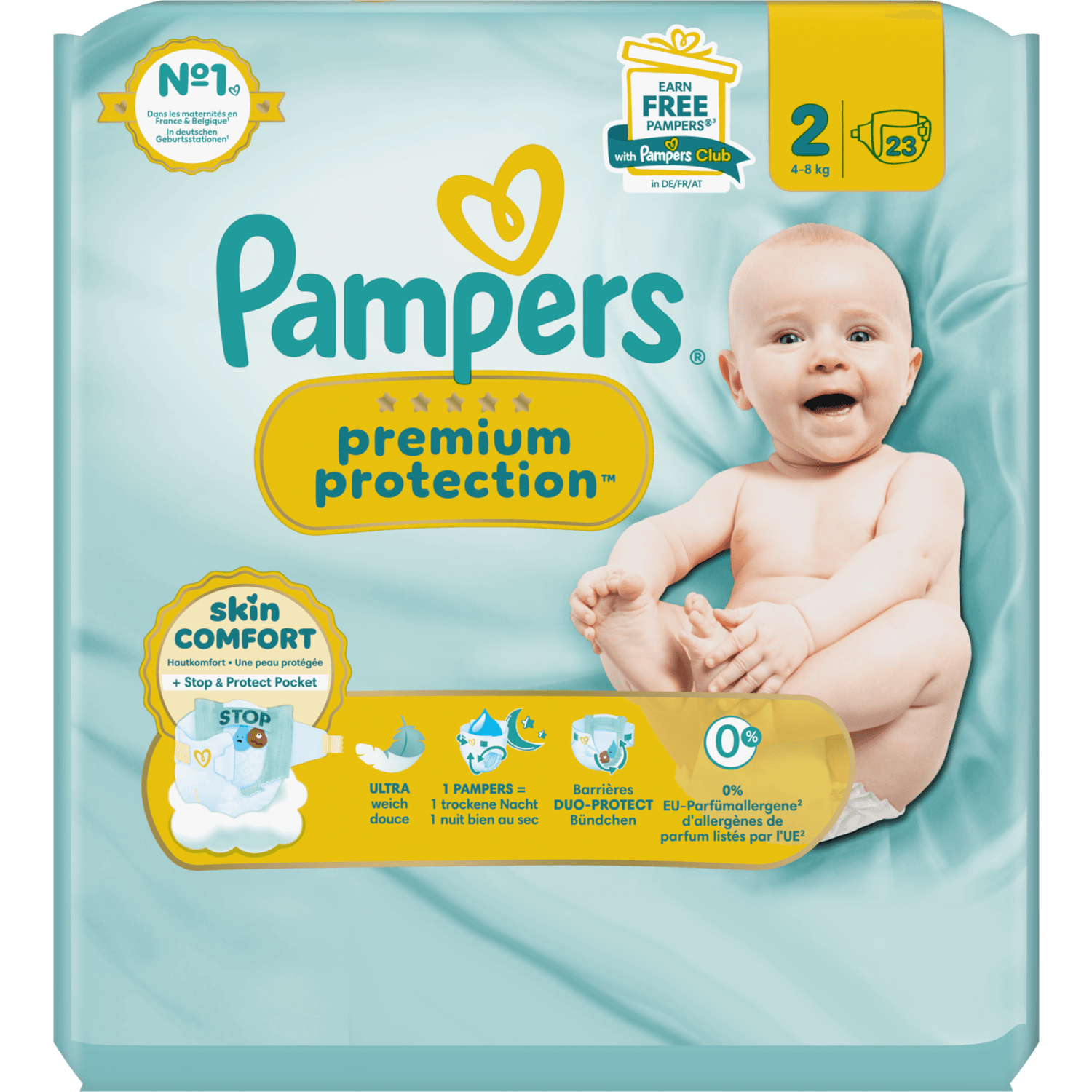 Pampers Premium protection maat 2