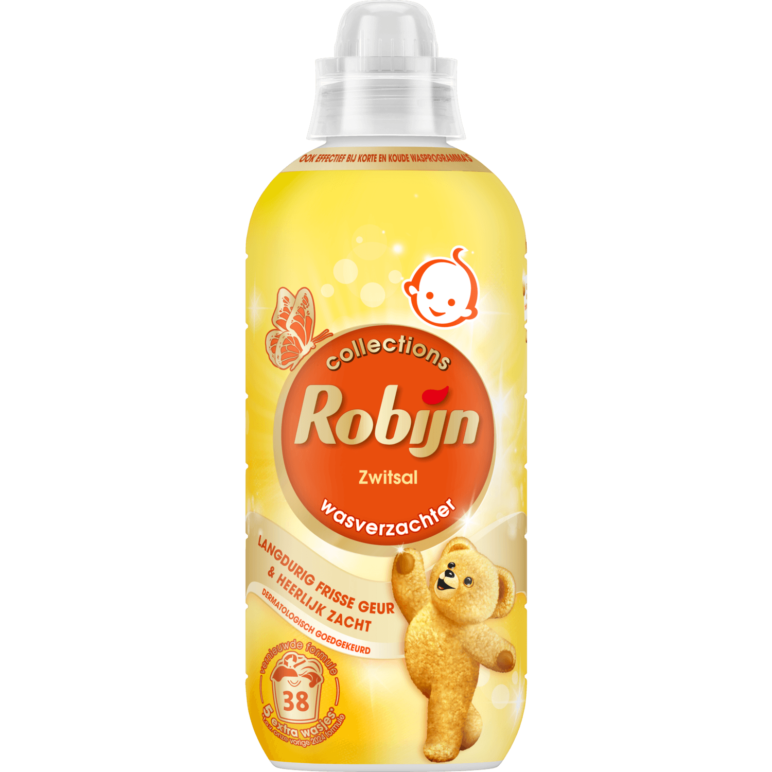 Robijn Wasverzachter zwitsal 38 wasbeurten