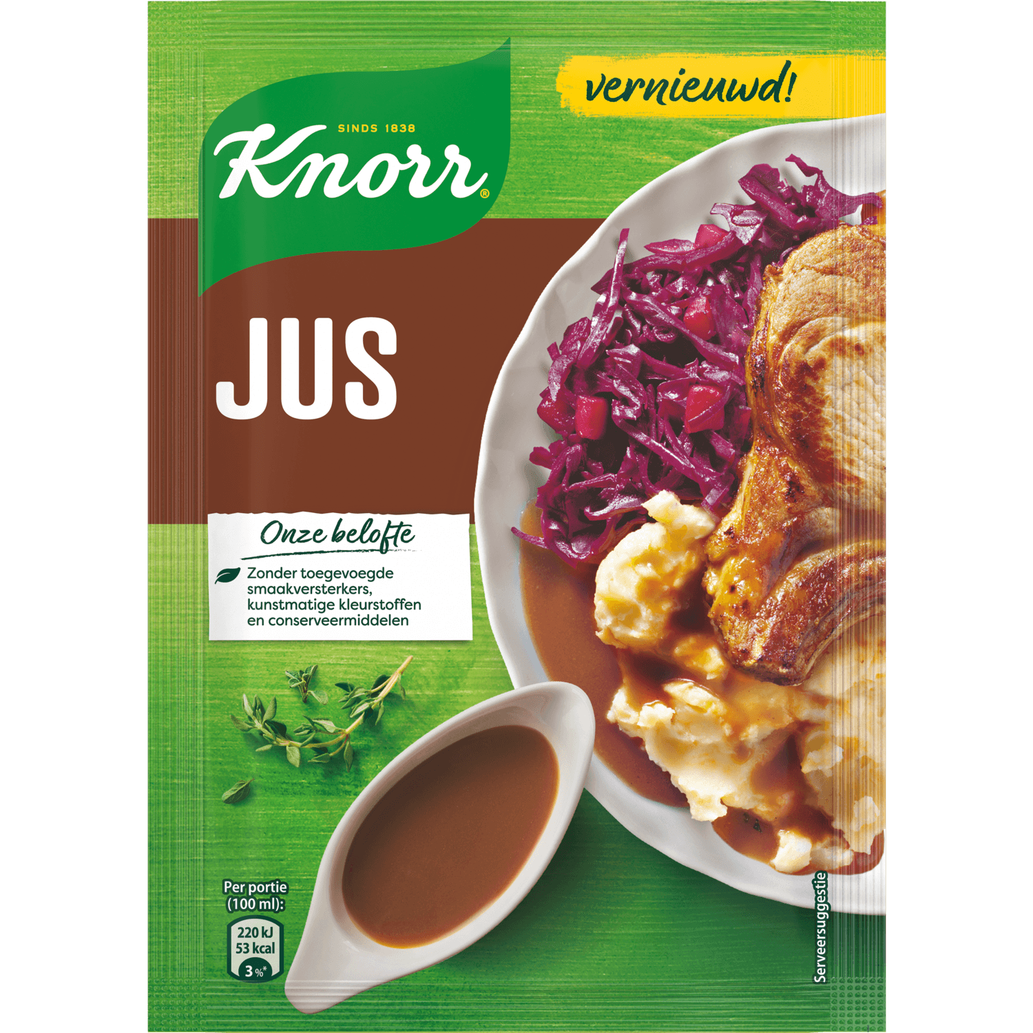 Knorr Vleesjus naturel