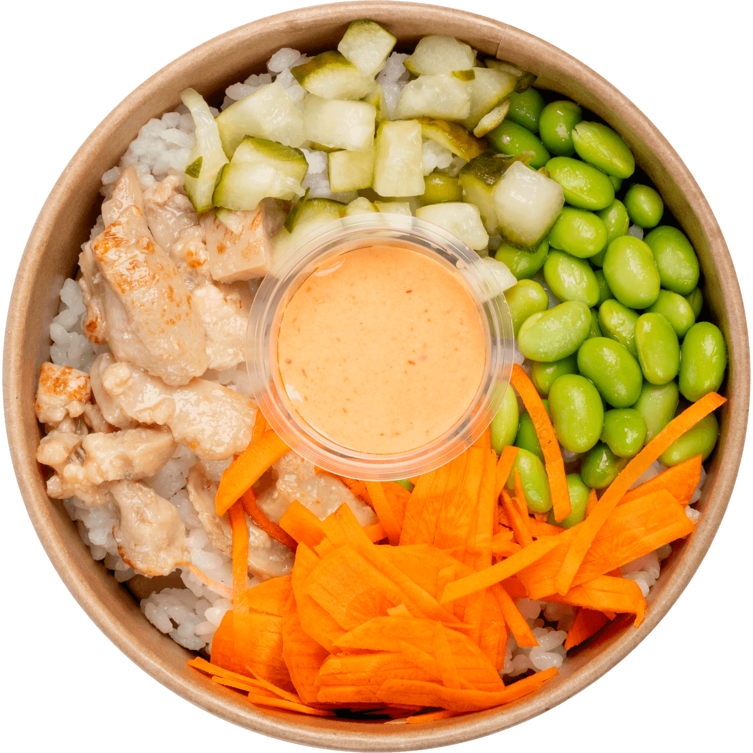 Fresh & easy Poke bowl kip